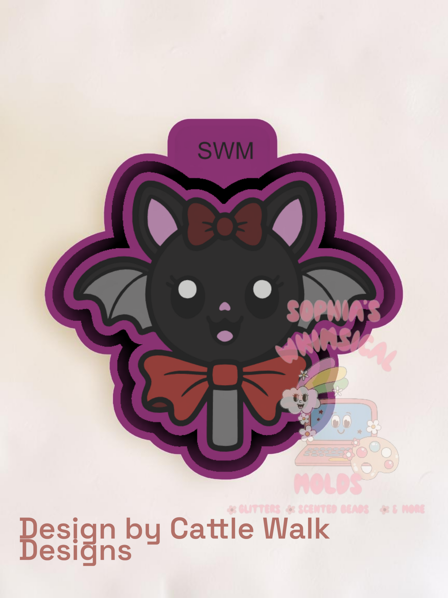 Bat Lollipop - Premium Silicone Mold