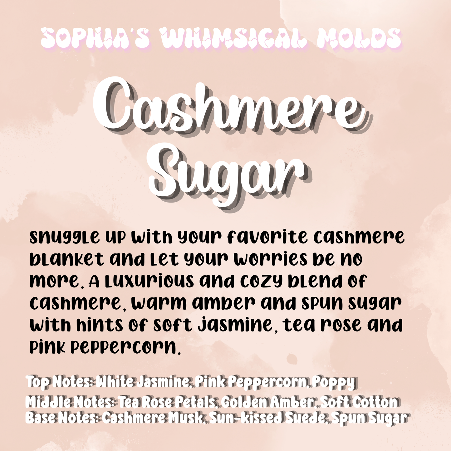 Cashmere Sugar - Pre-Scented Aroma Beads