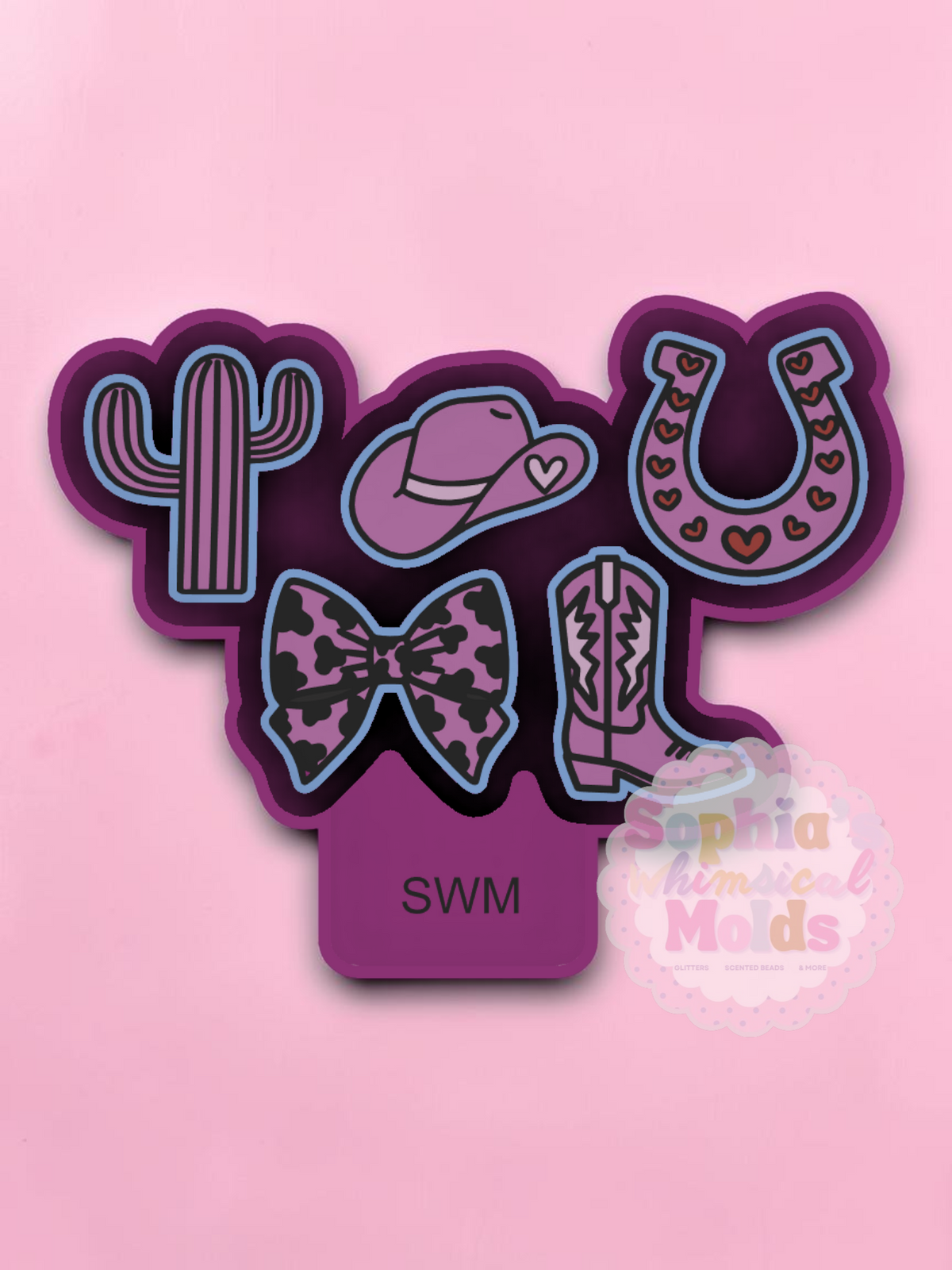 Charm Western Cutie - Premium Silicone Mold