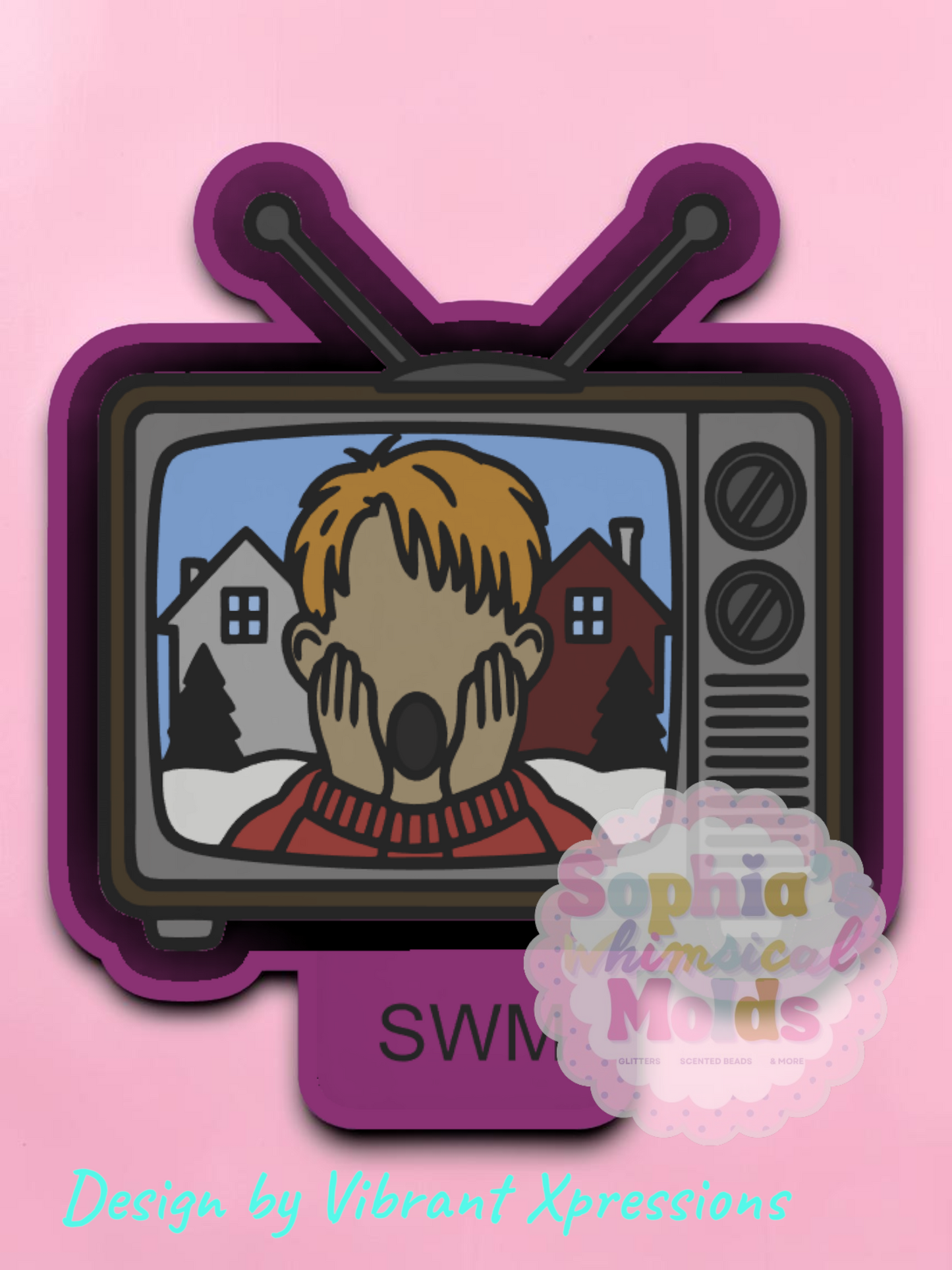 Christmas TV - Premium Silicone Mold