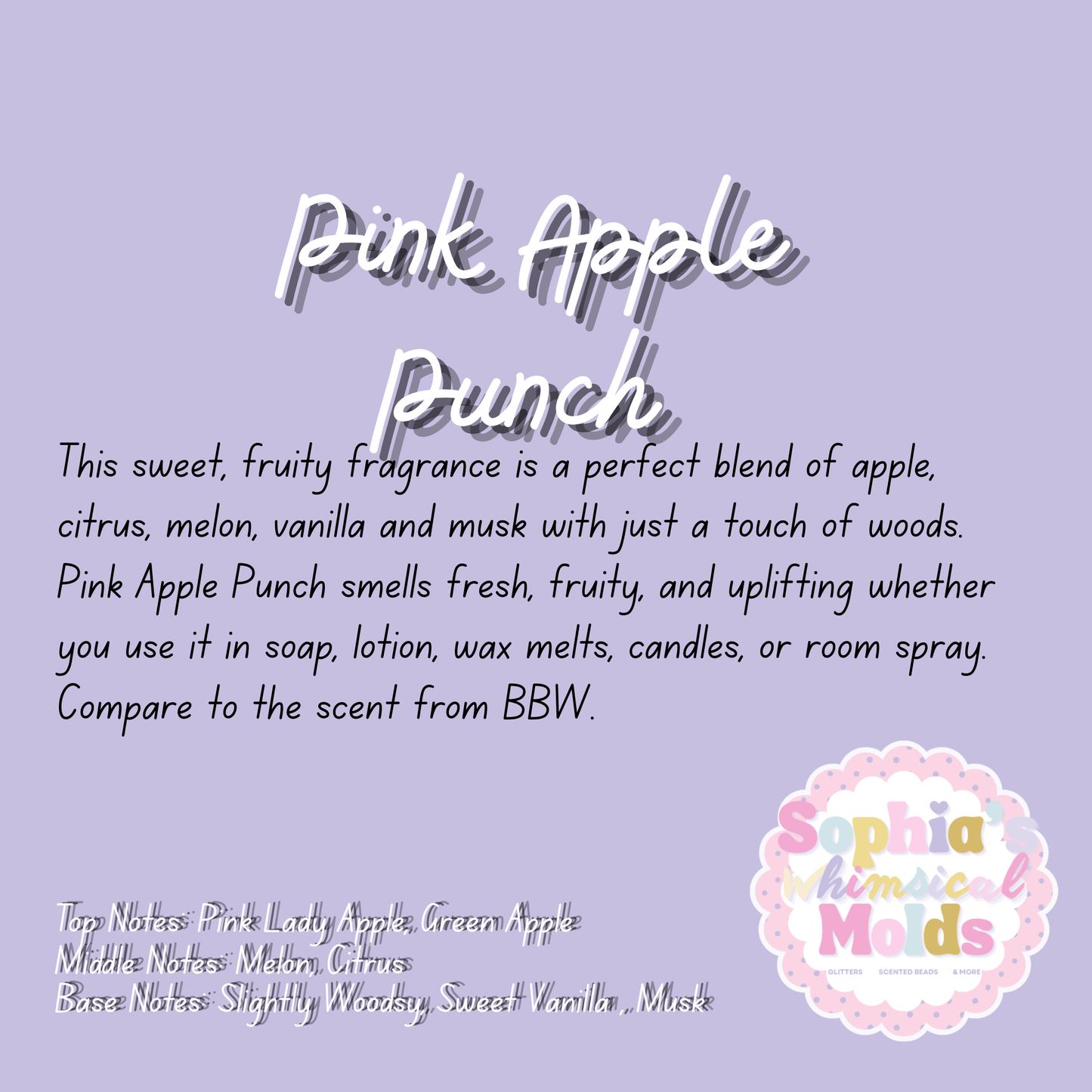 Pink Apple Punch - Pre-Scented Aroma Beads