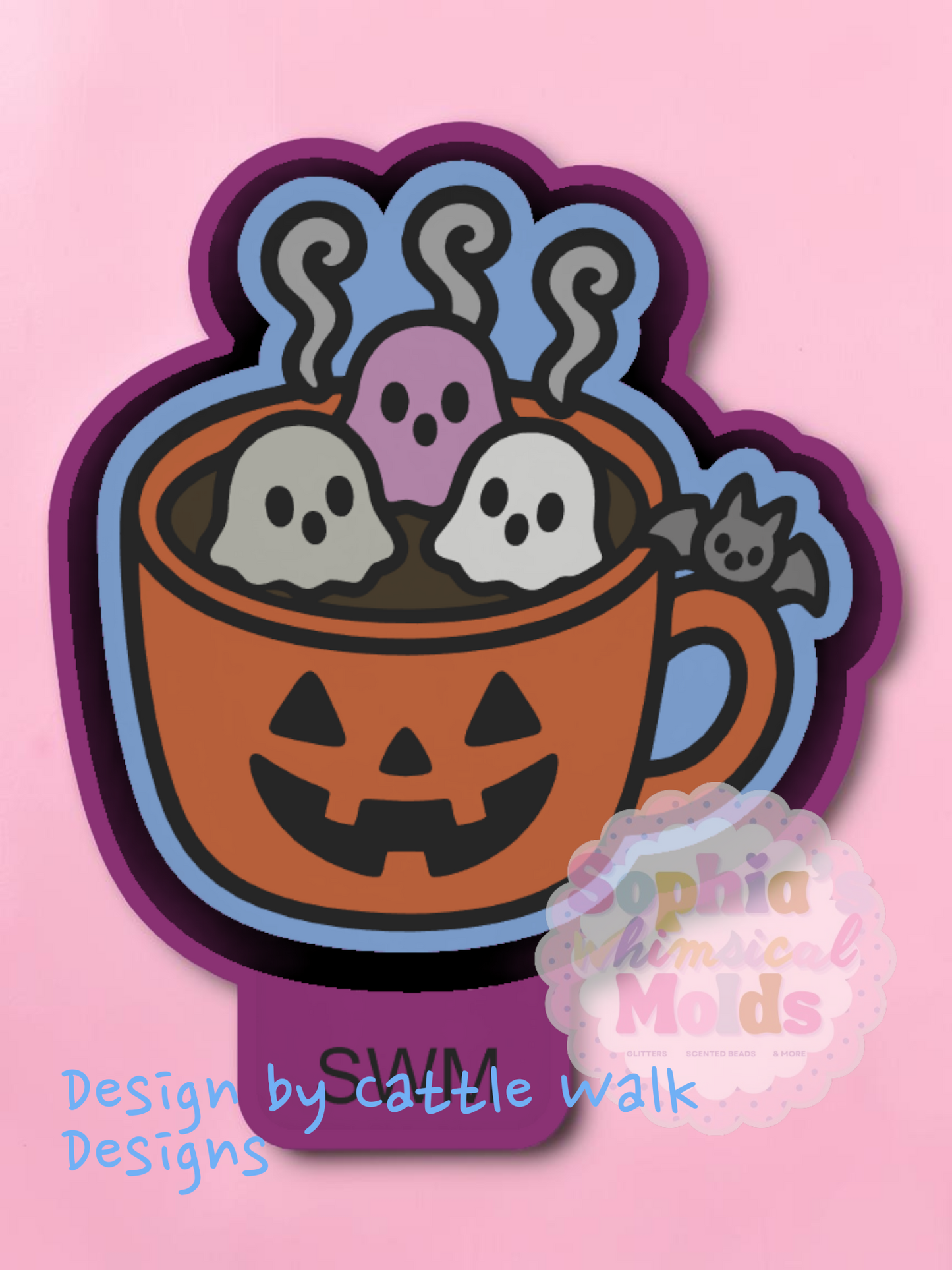 Ghost Marshmallow Cup - Premium Silicone Mold