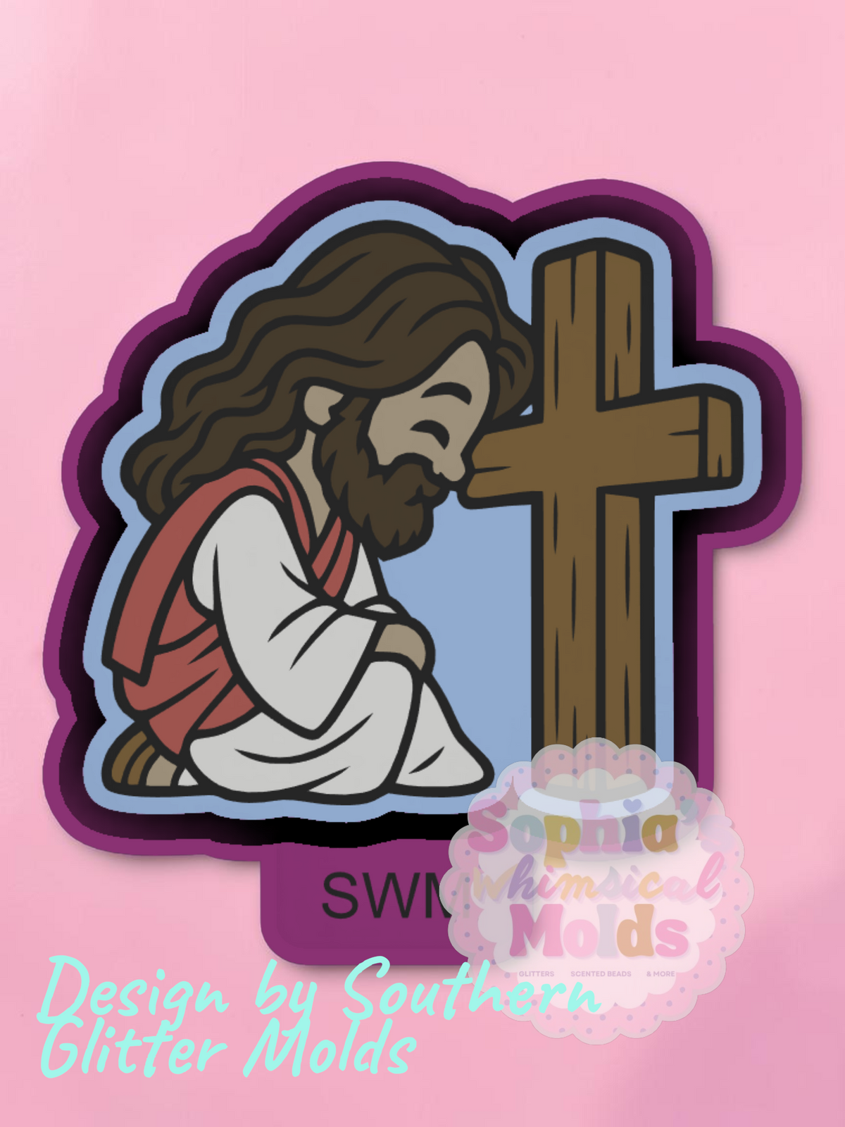 Jesus Cross - Premium Silicone Mold