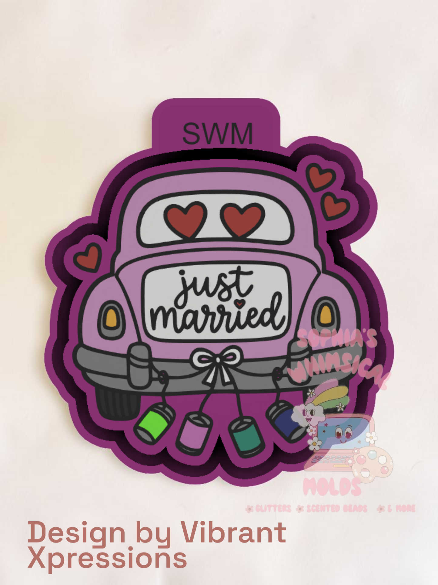 Just Married - Premium Silicone Mold