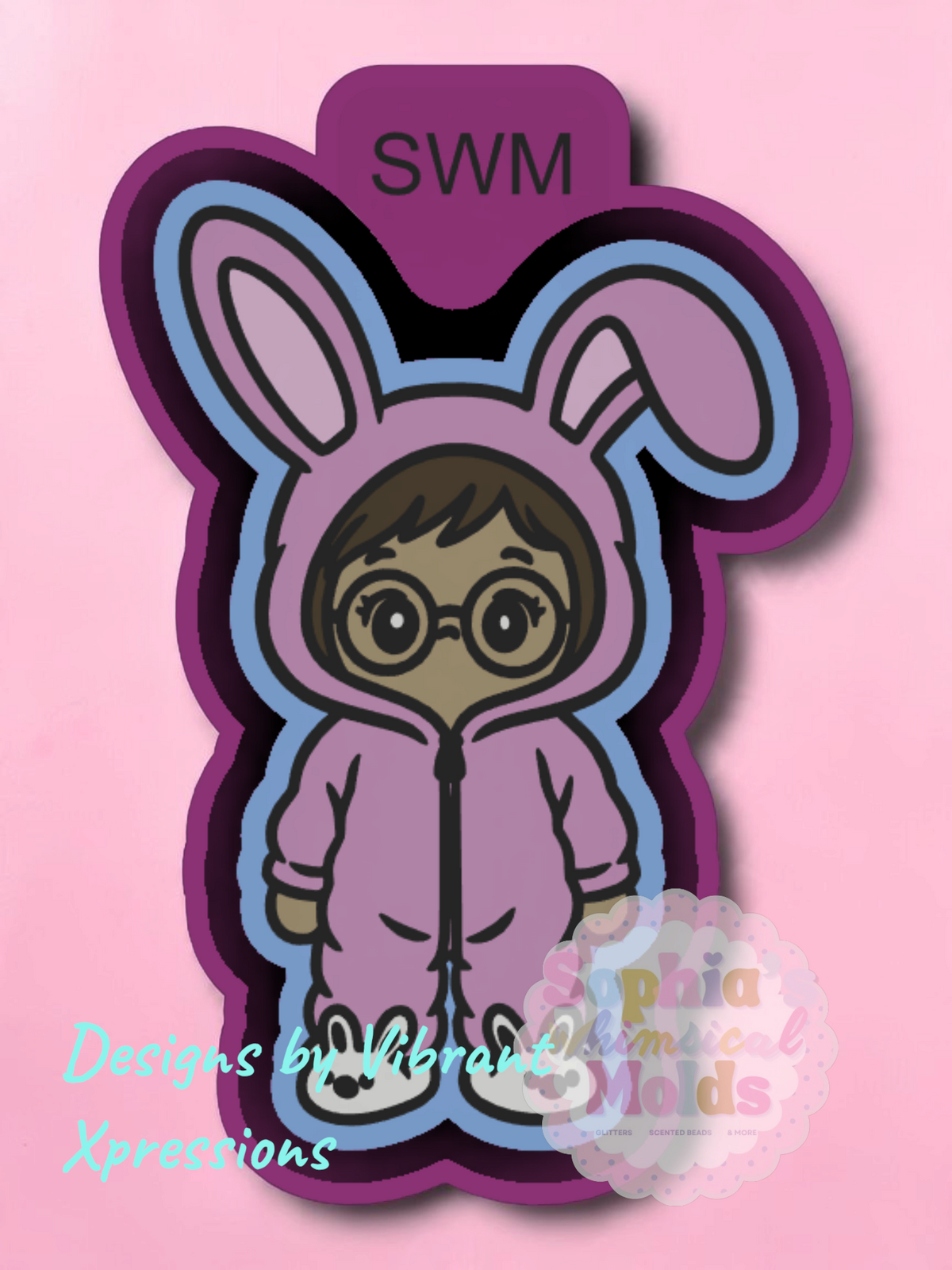 Pink Bunny - Premium Silicone Mold