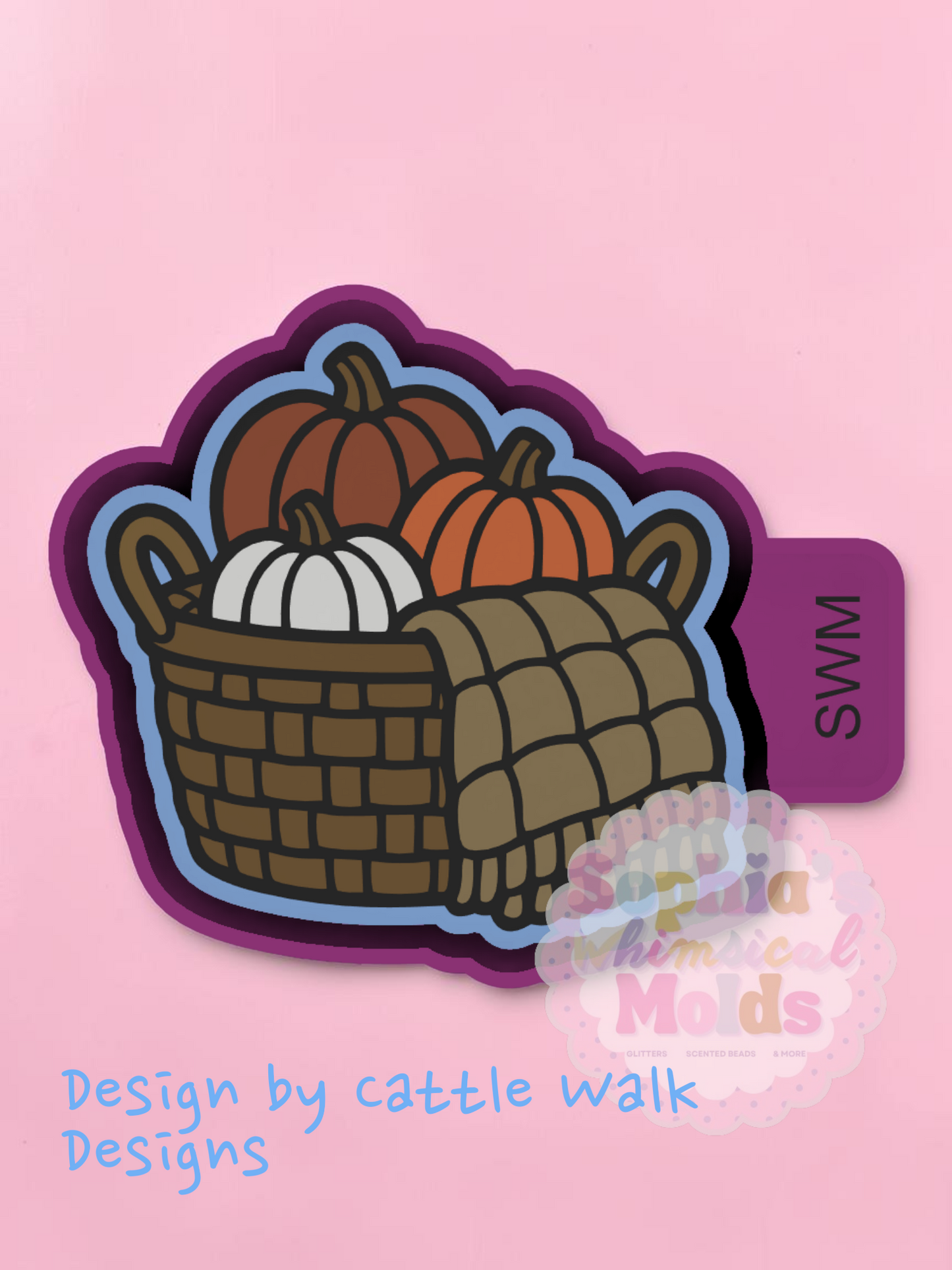 Pumpkin Basket Blanket - Premium Silicone Mold