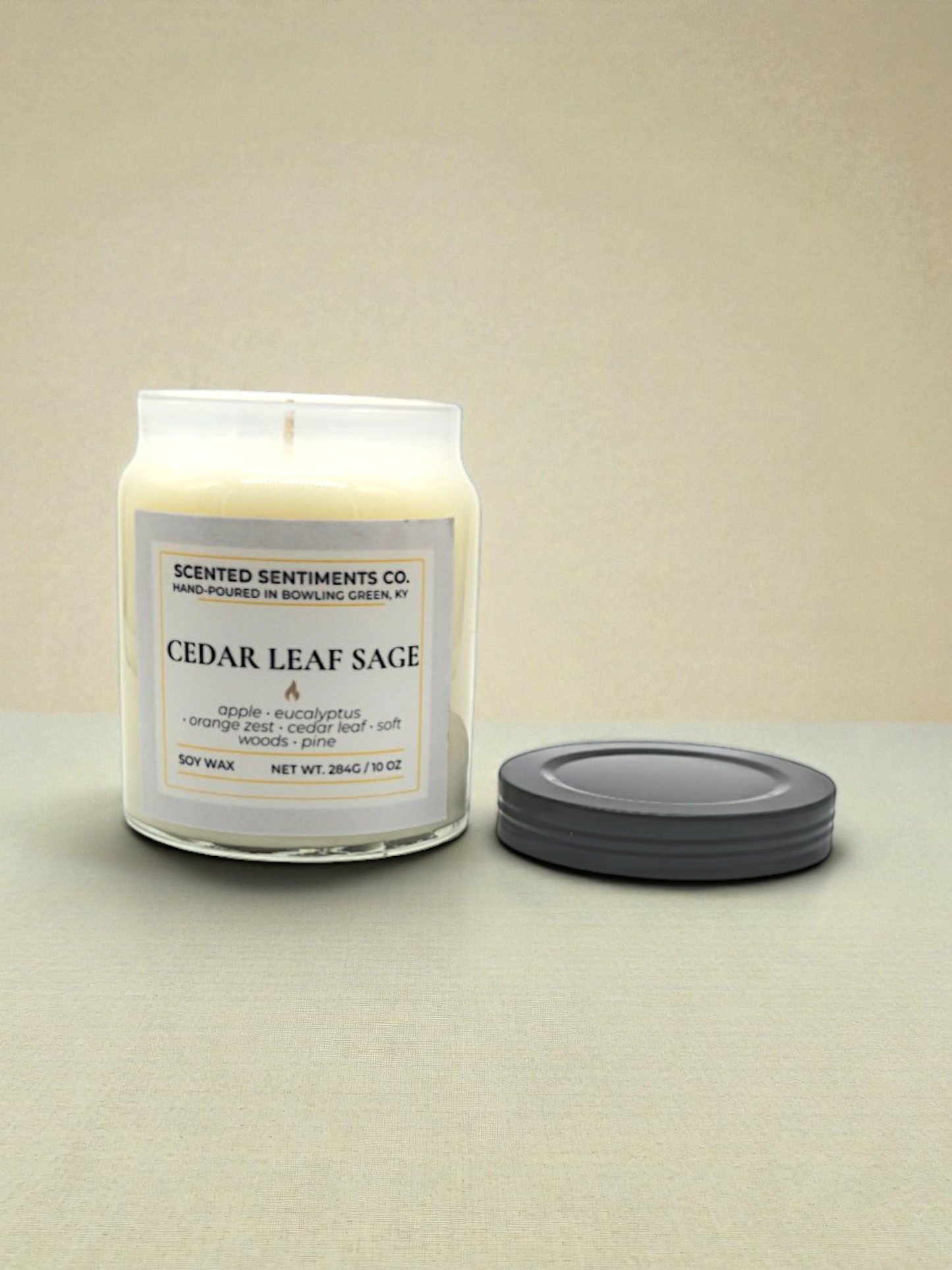 Cedar Leaf Sage - Soy Candle