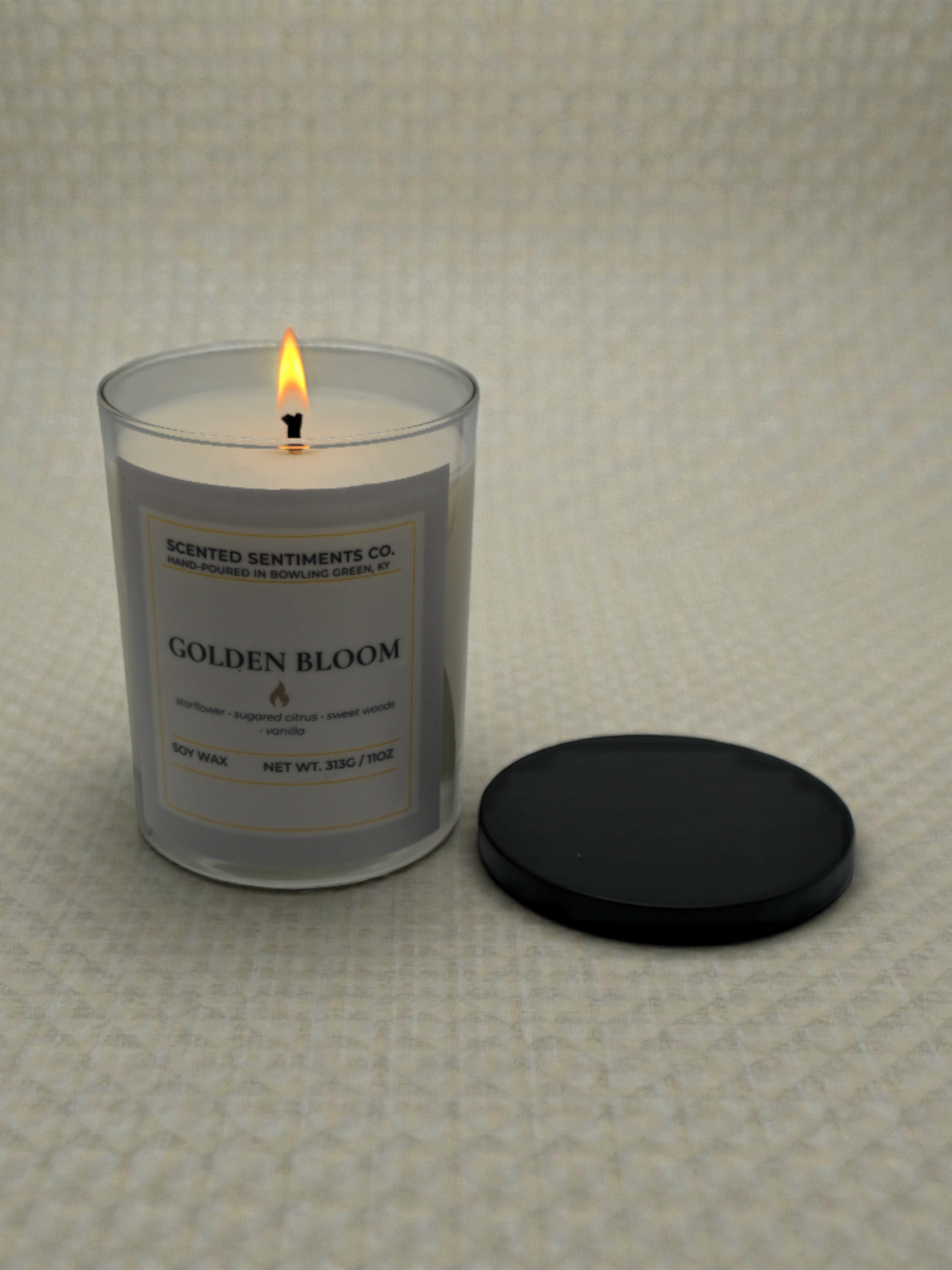 Golden Bloom – Soy Candle