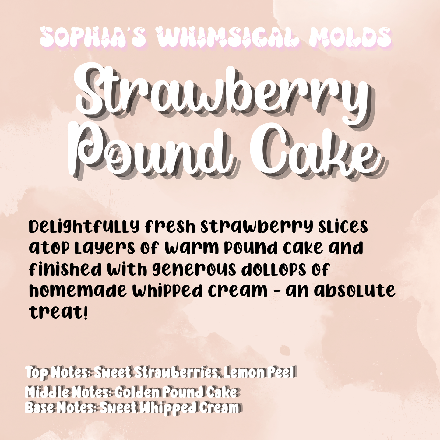 Strawberry Pound Cake - Pre-Scented Aroma Beads