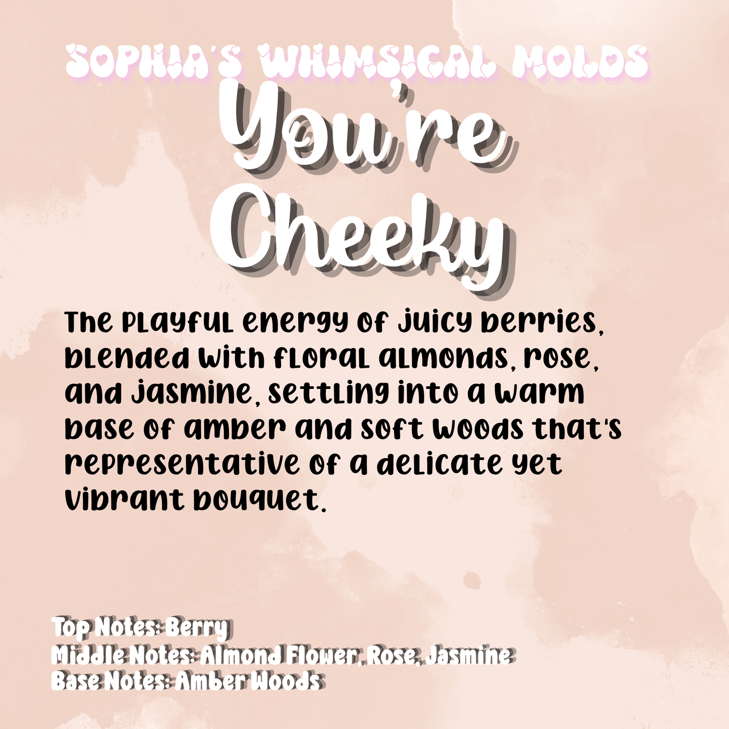 You're Cheeky - Pre-Scented Aroma Beads