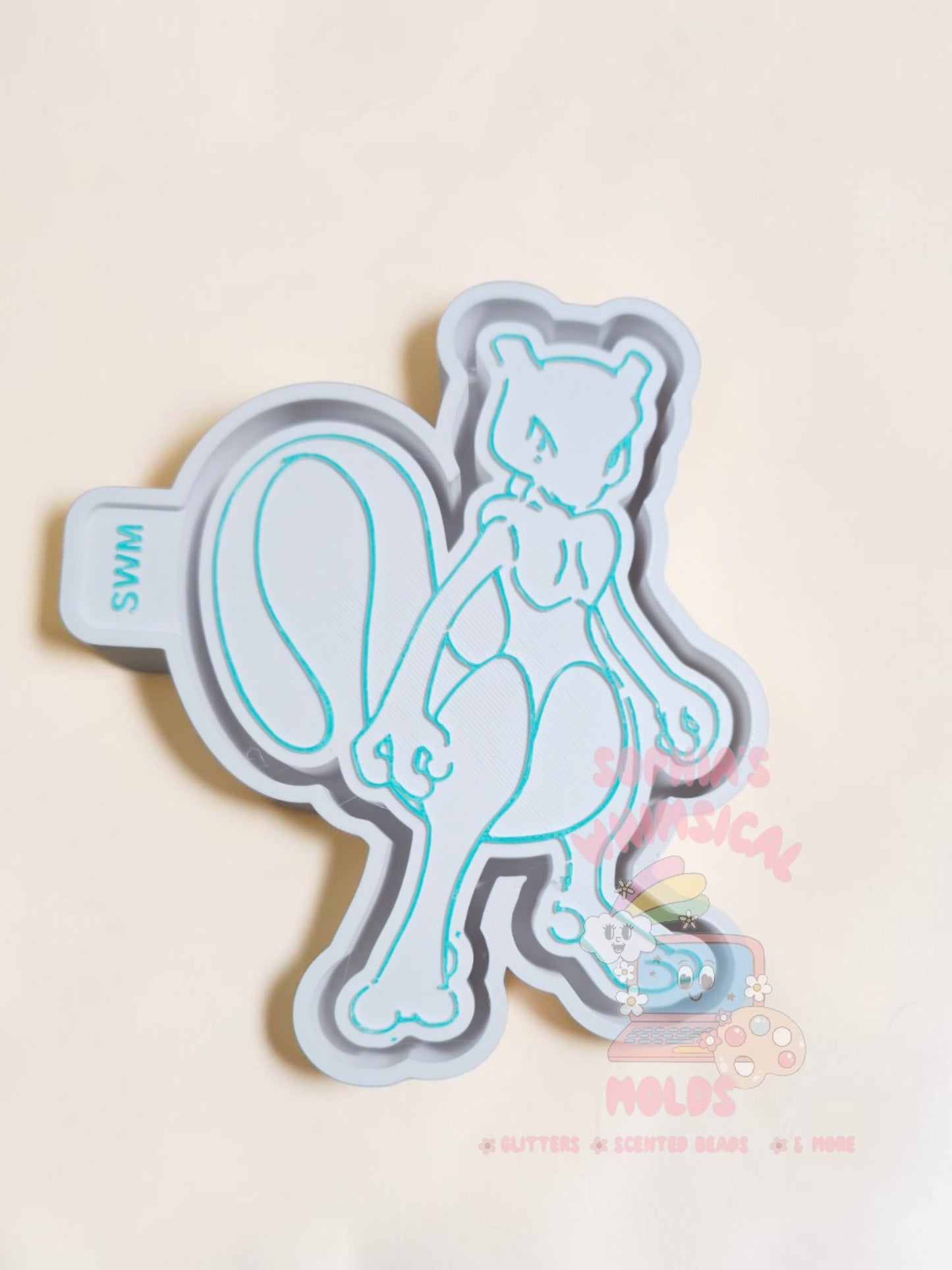 Mewtwo - Premium Silicone Mold
