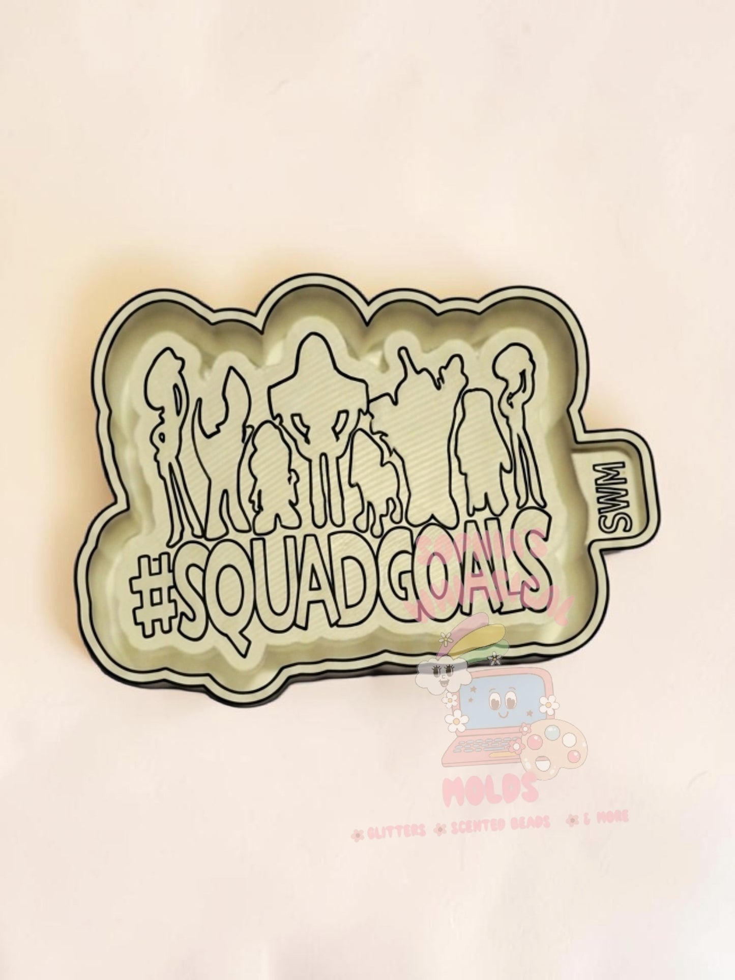 Toy's Hashtag Squad Goals - Premium Silicone Mold