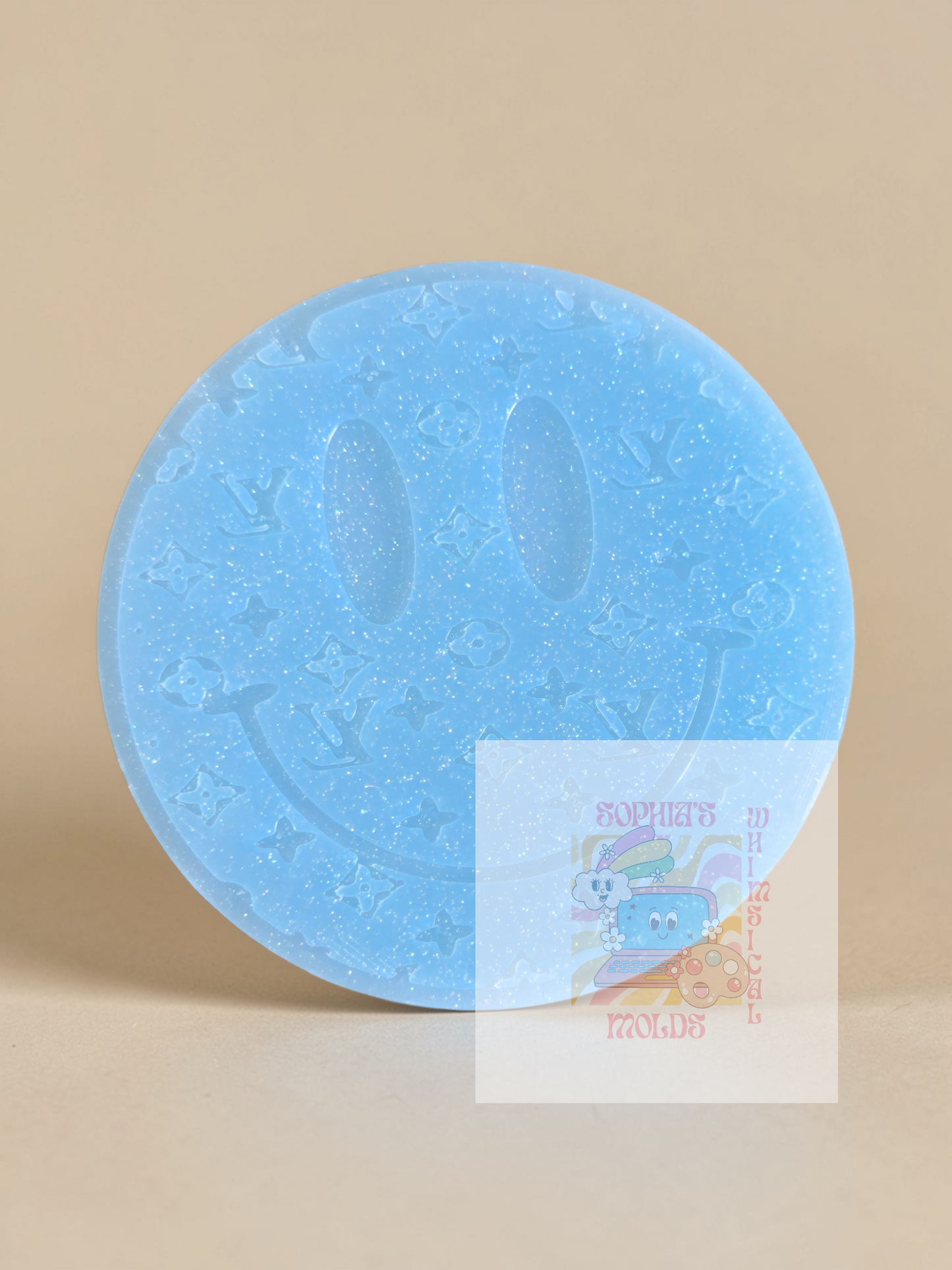 LV Smiley Face Insert - Premium Silicone Mold