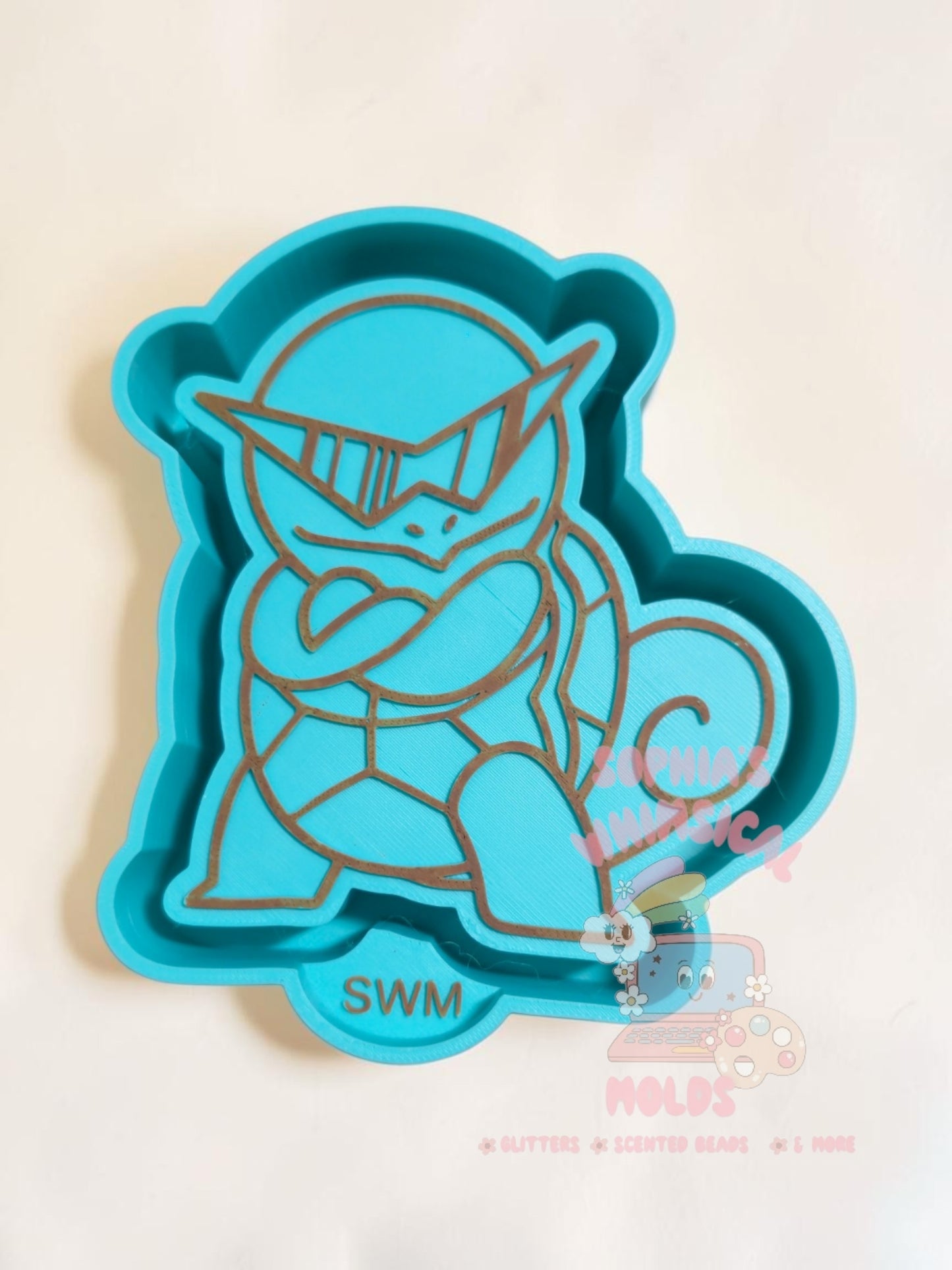 Squirtle - Premium Silicone Mold