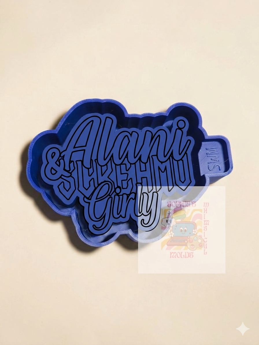 Alani & Screamo Girly - Premium Silicone Mold