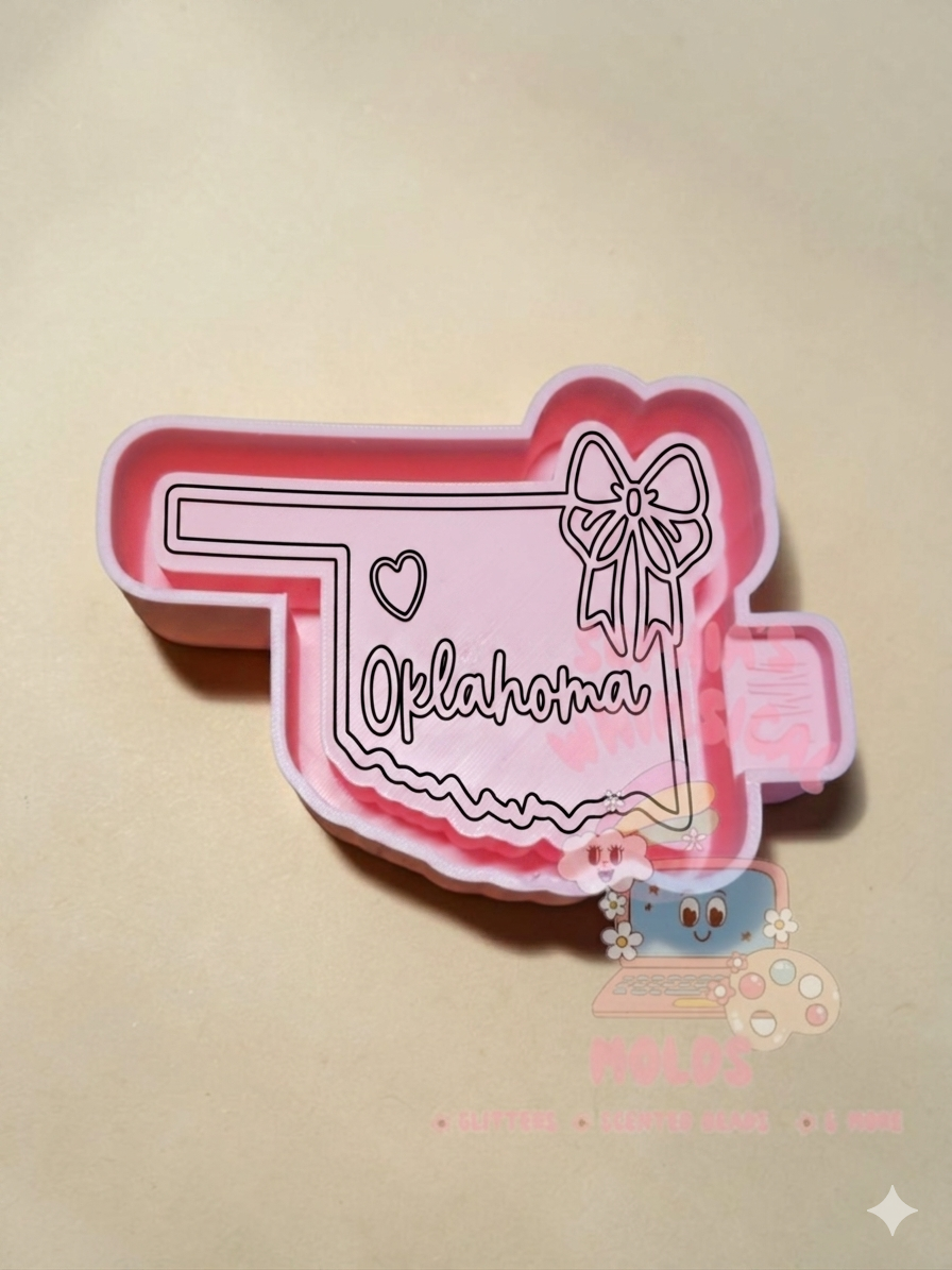 Oklahoma State Coquette - Premium Silicone Mold