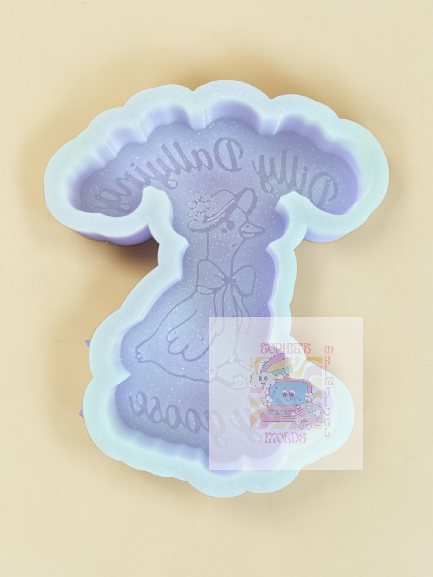 Dilly Dallying Silly Goose - B Grade Premium Silicone Mold