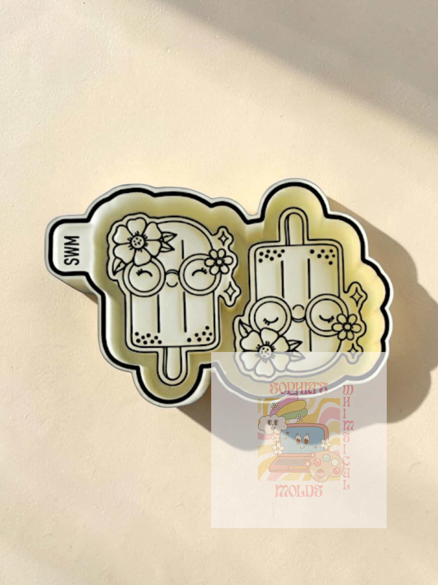 Summer Popsicles Vent Clips - Premium Silicone Mold