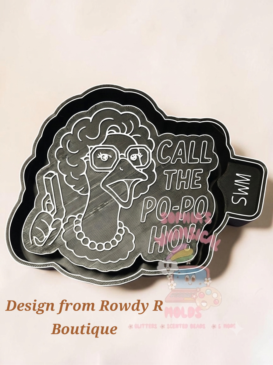 Call the Po Po Goose - Premium Silicone Mold