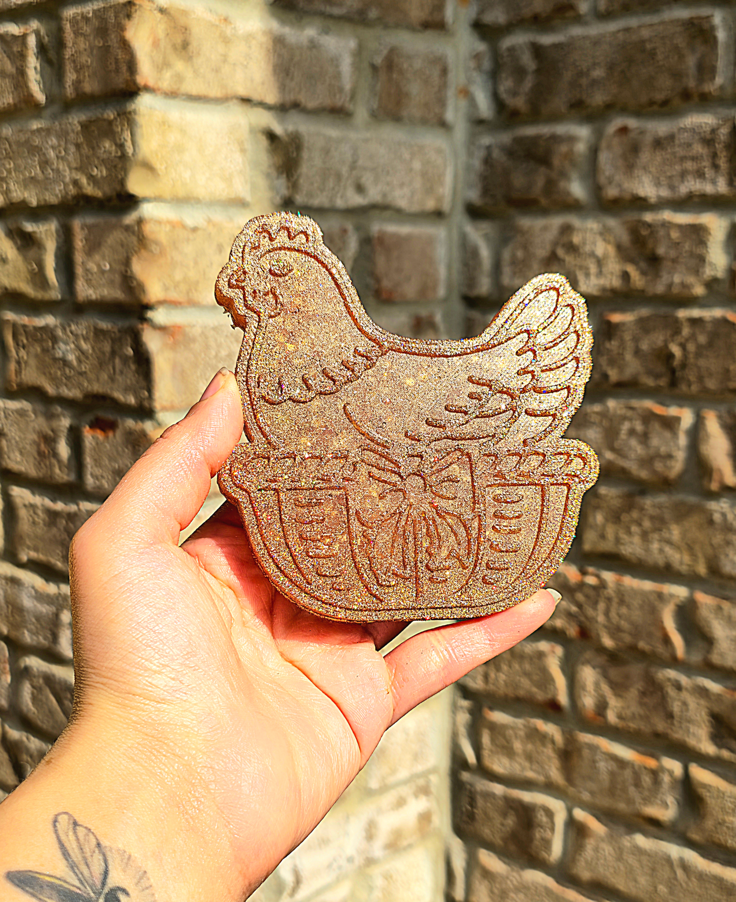 Hen in a Basket - Premium Silicone Mold
