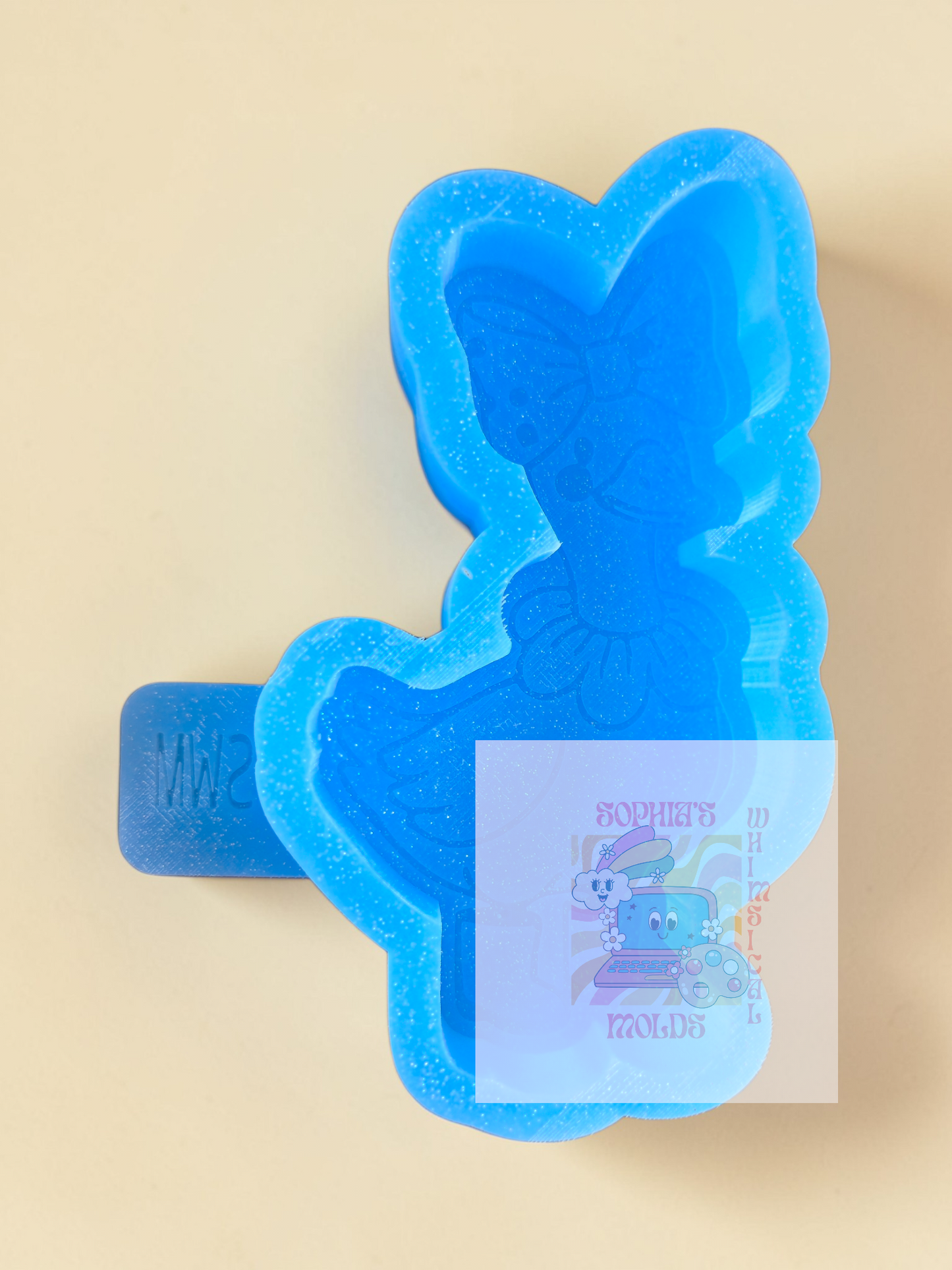 Cute Goose with Bow - Premium Silicone Mold