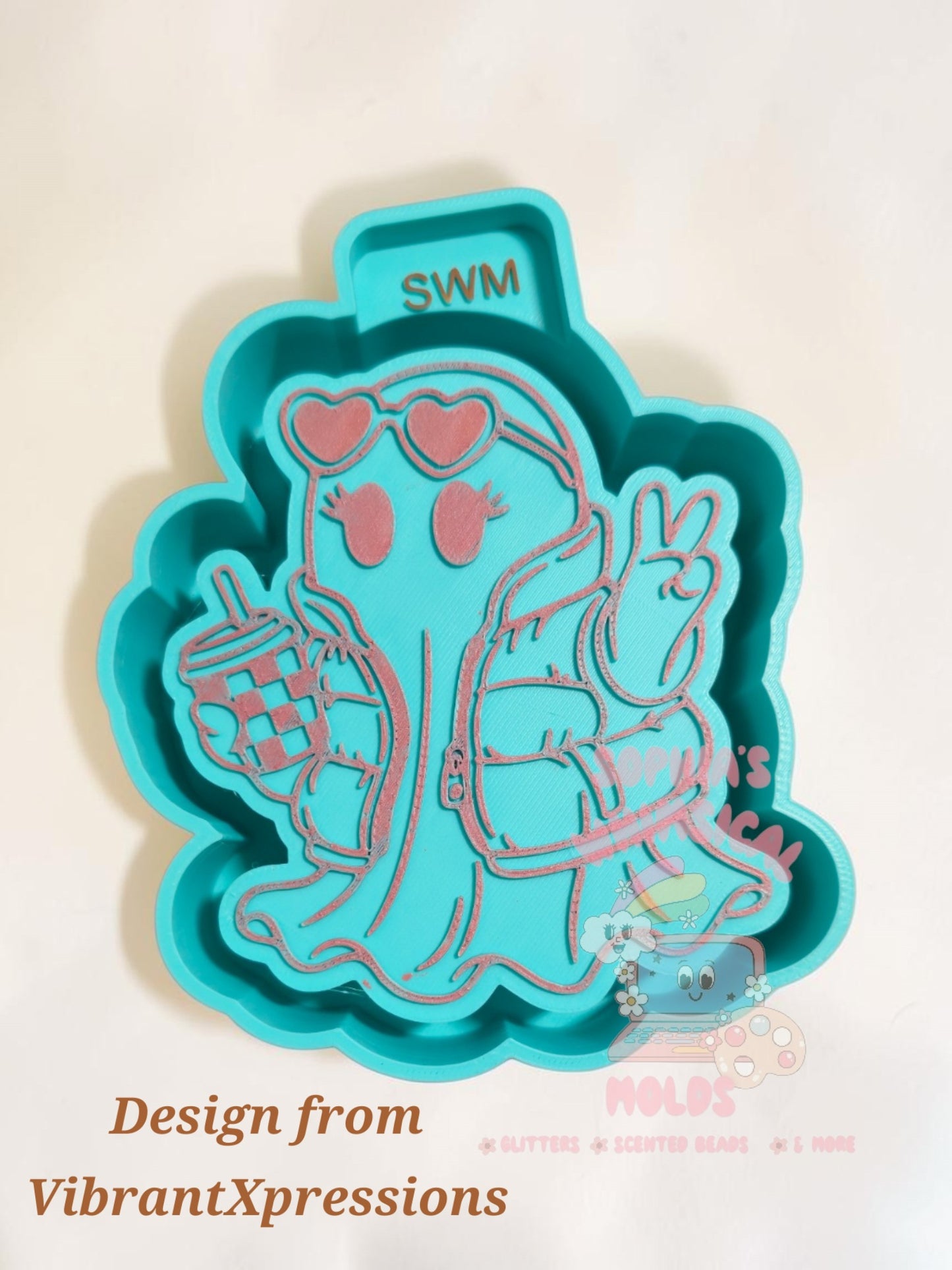 Girlie Ghost with Puffer Jacket - Premium Silicone Mold