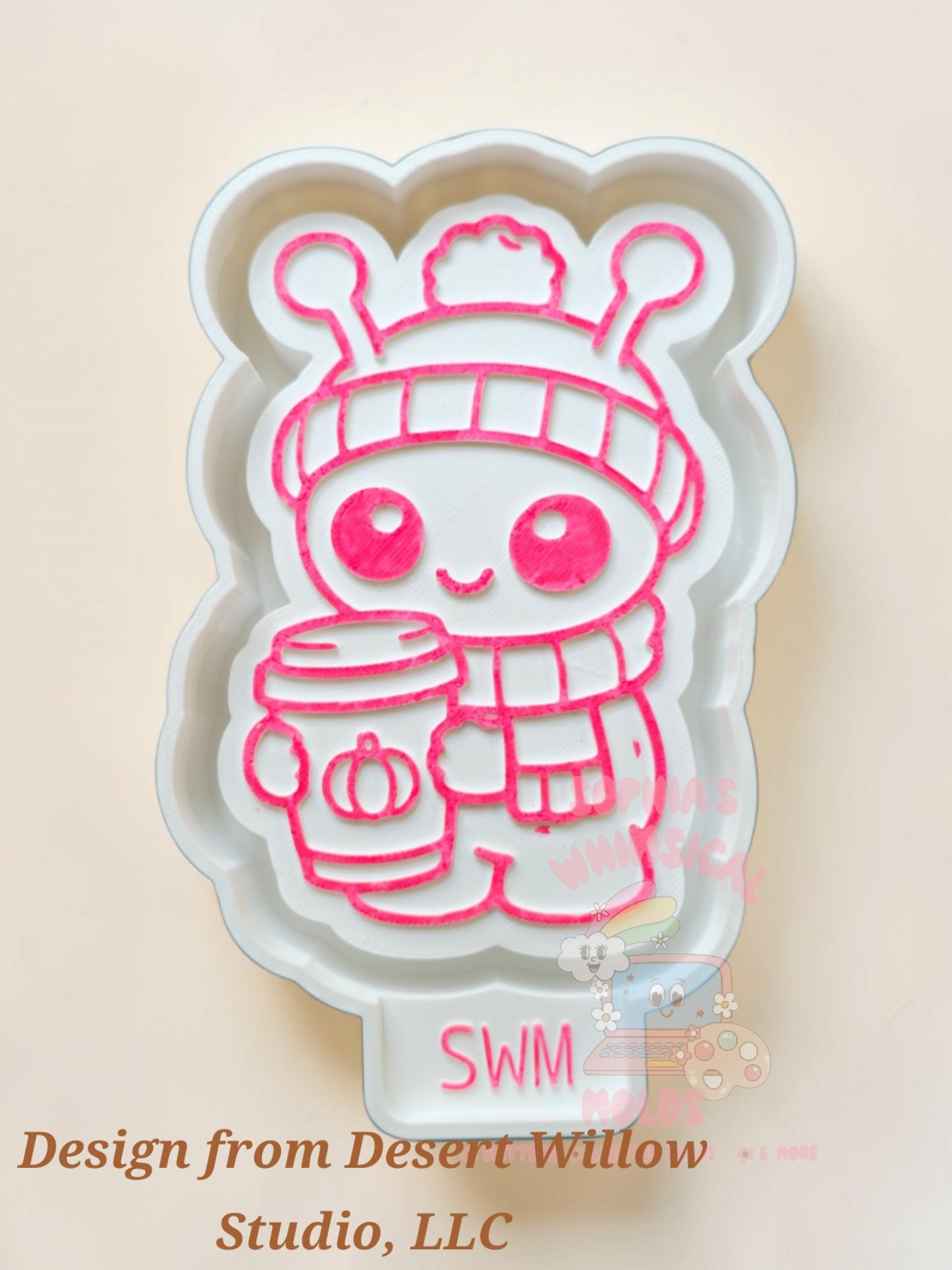 Pumpkin Spice Alien - Premium Silicone Mold