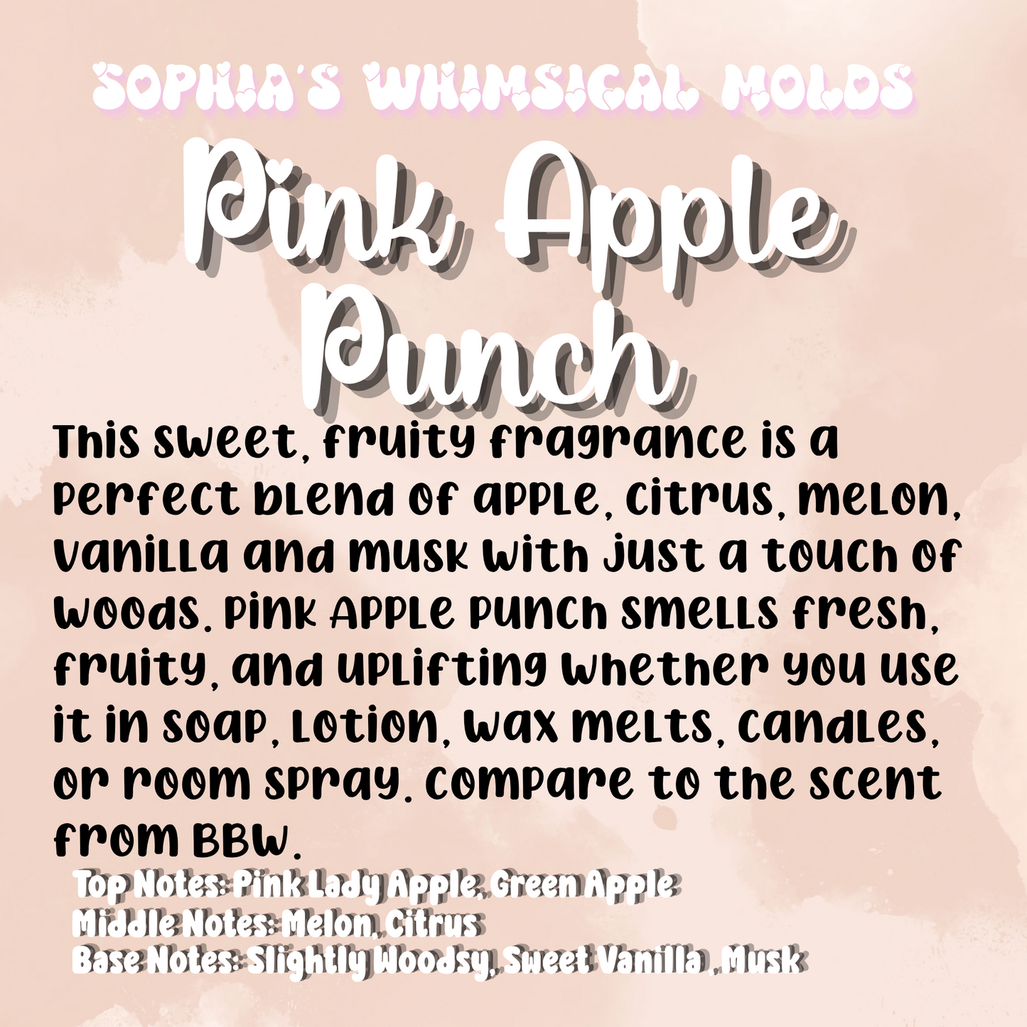 Pink Apple Punch - Pre-Scented Aroma Beads