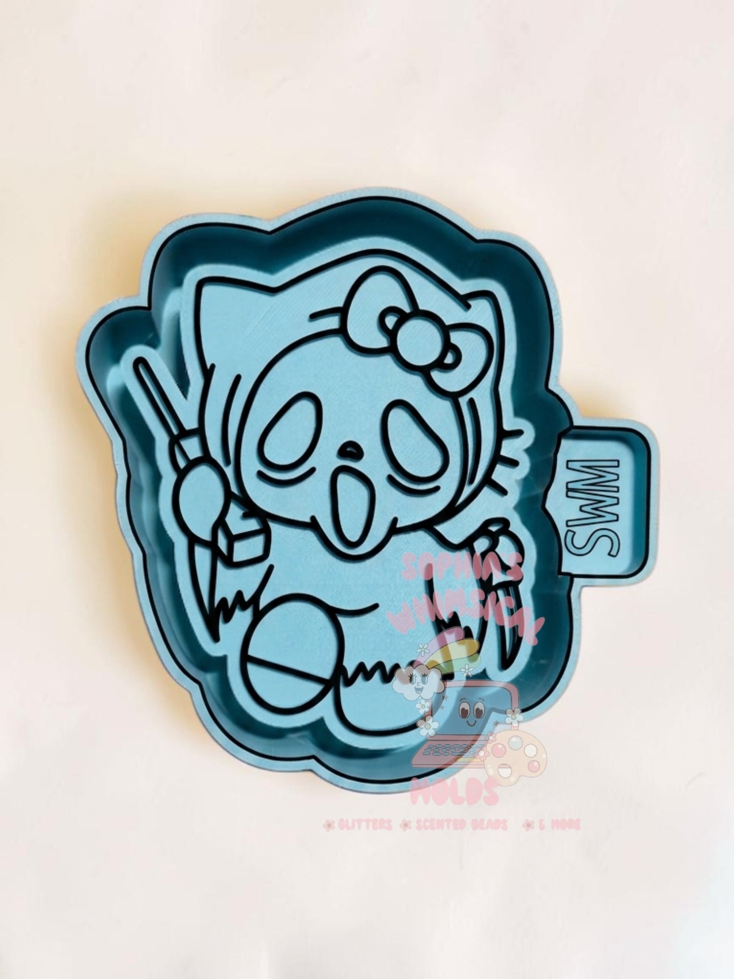 Hello Kitty Ghost Face Slasher - Premium Silicone Mold