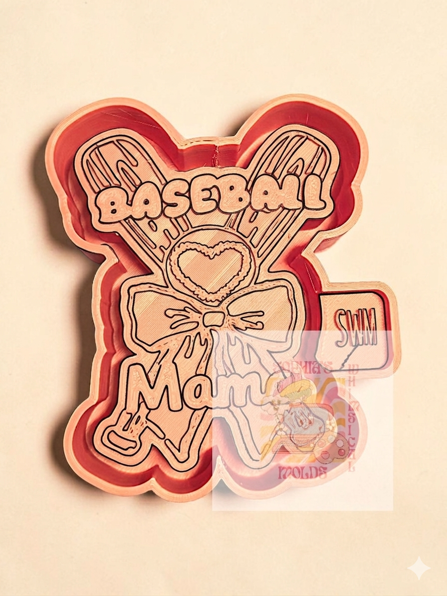 Baseball Mama - Premium Silicone Mold