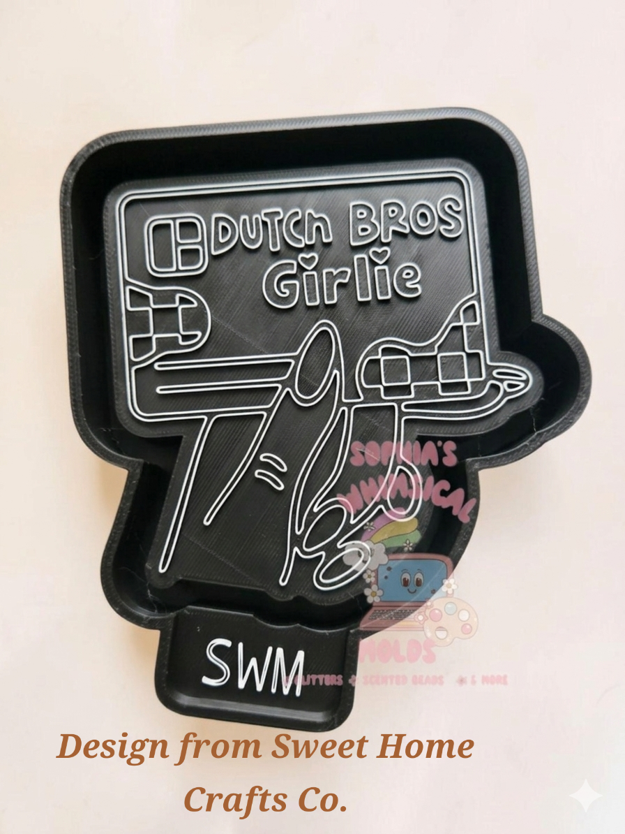 Dutch Bros Girlie - Premium Silicone Mold