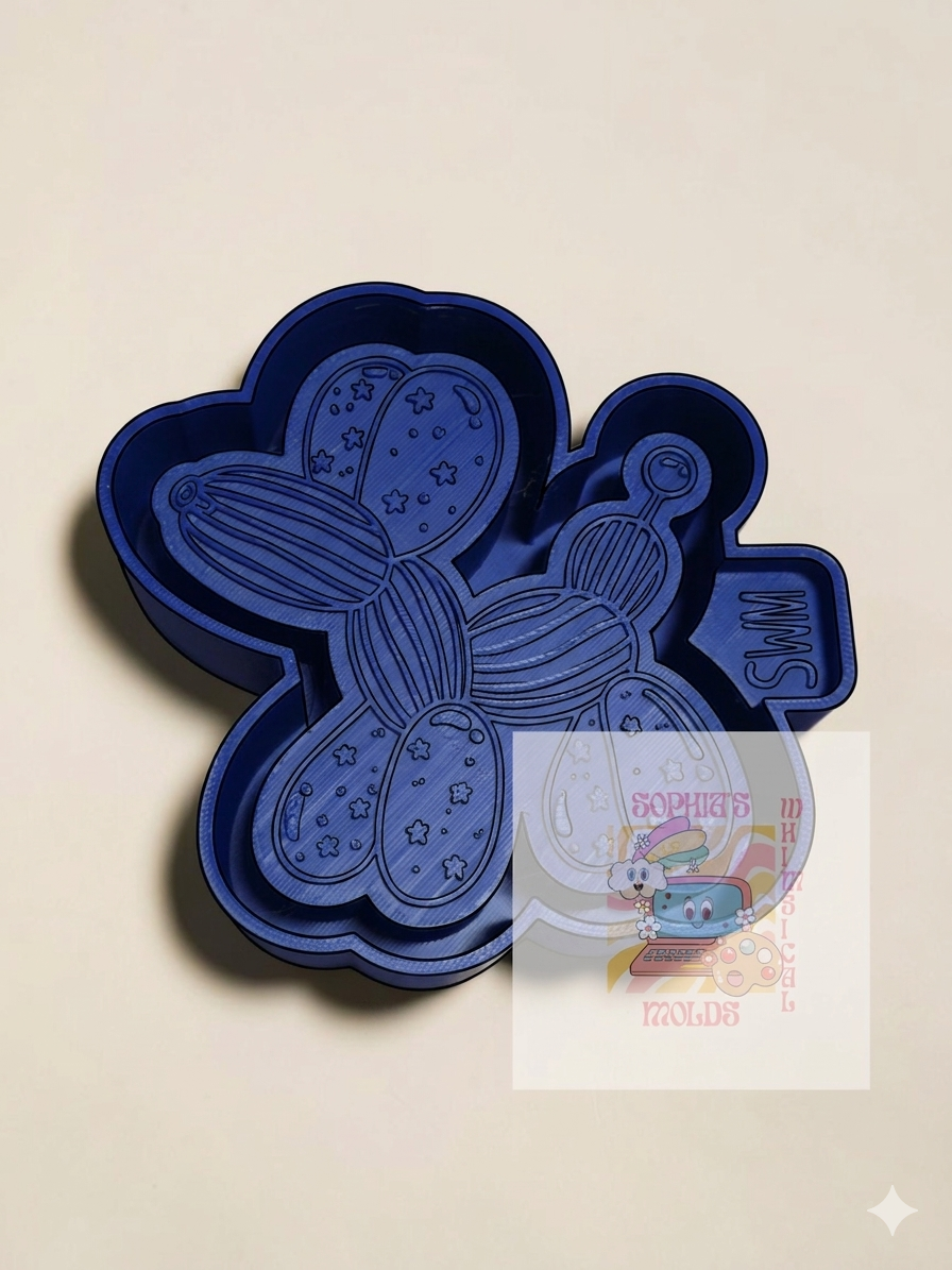 Fourth of July Balloon Dog - Premium Silicone Mold