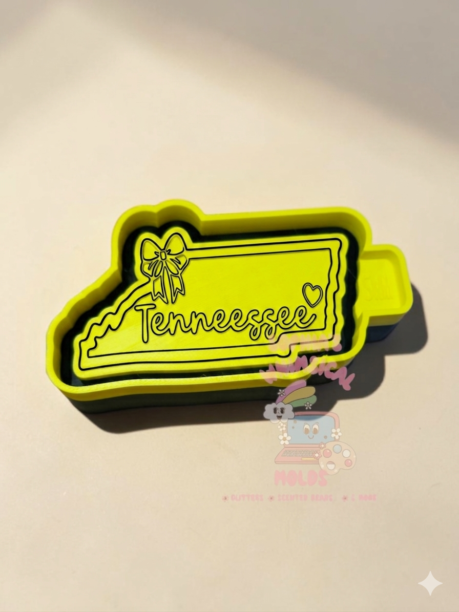 Tennessee State Coquette - Premium Silicone Mold