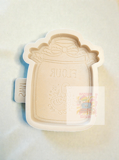 Goose Flour Cannister - Premium Silicone Mold