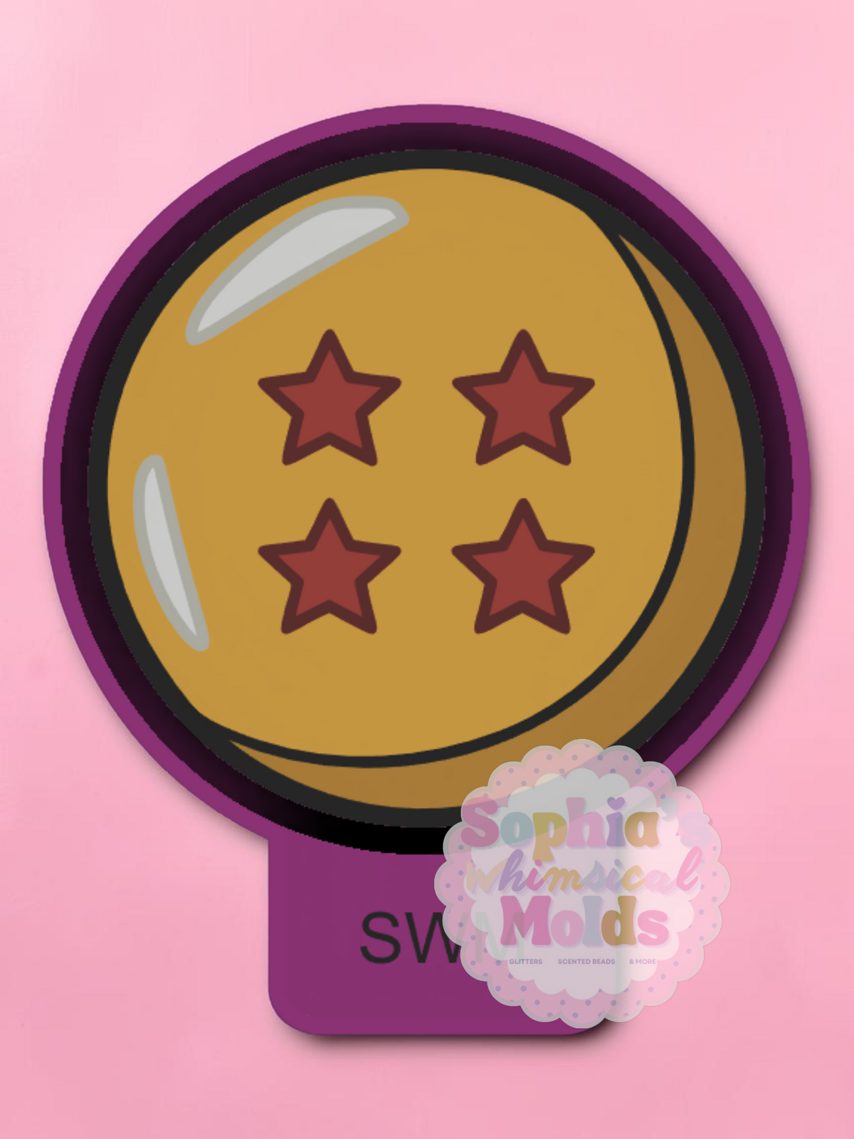 4 Star Dragon Ball - Premium Silicone Mold