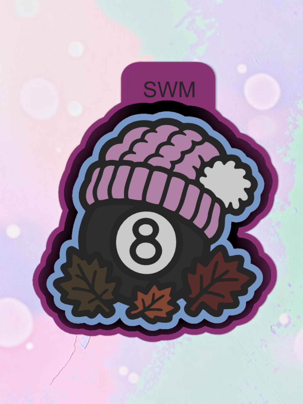 8 Ball Leaves - Custom Premium Car Air Freshener