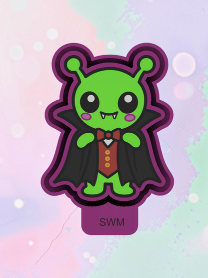 Alien Vampire - Custom Premium Car Air Freshener