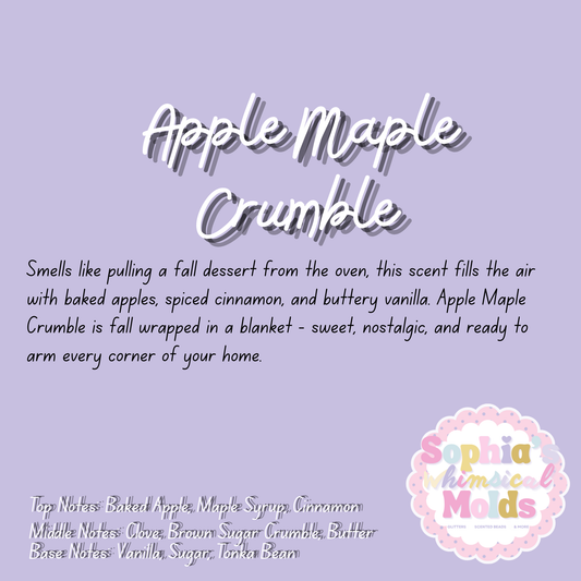 Apple Maple Crumble - Pre-Scented Aroma Beads