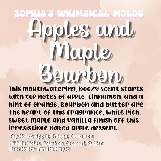 Apples and Maple Bourbon - Pre-Scented Aroma Beads