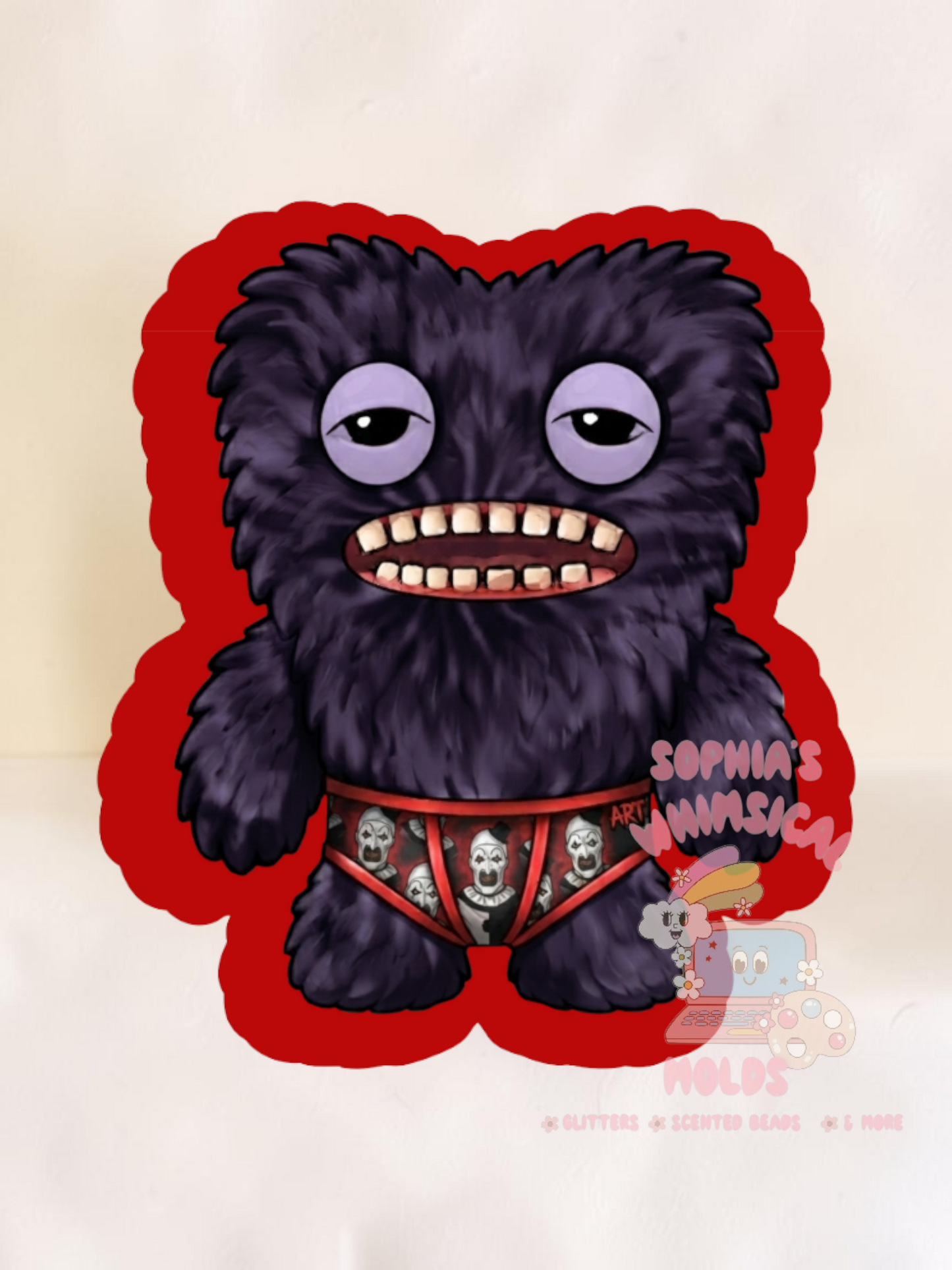 Fuzzy Fuggler - Cardstock Inserts for Silicone Mold