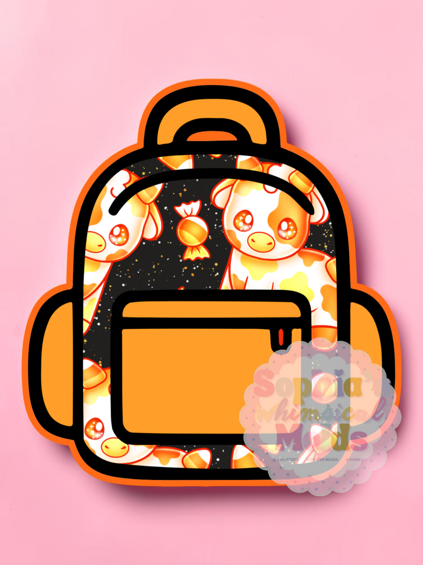 Backpack - Cardstock Inserts for Silicone Mold