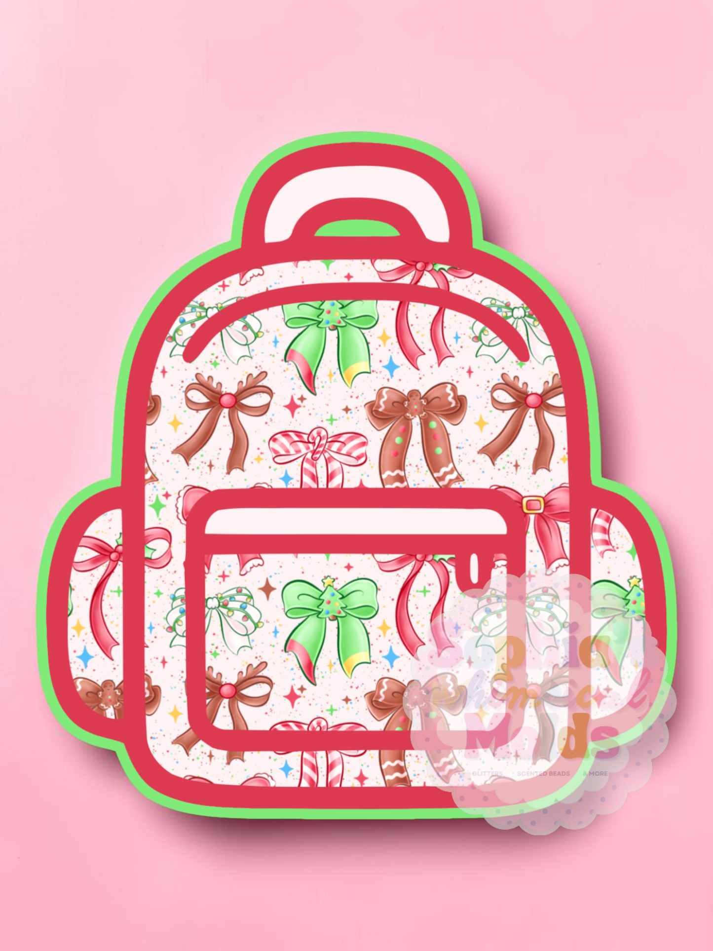 Backpack - Cardstock Inserts for Silicone Mold