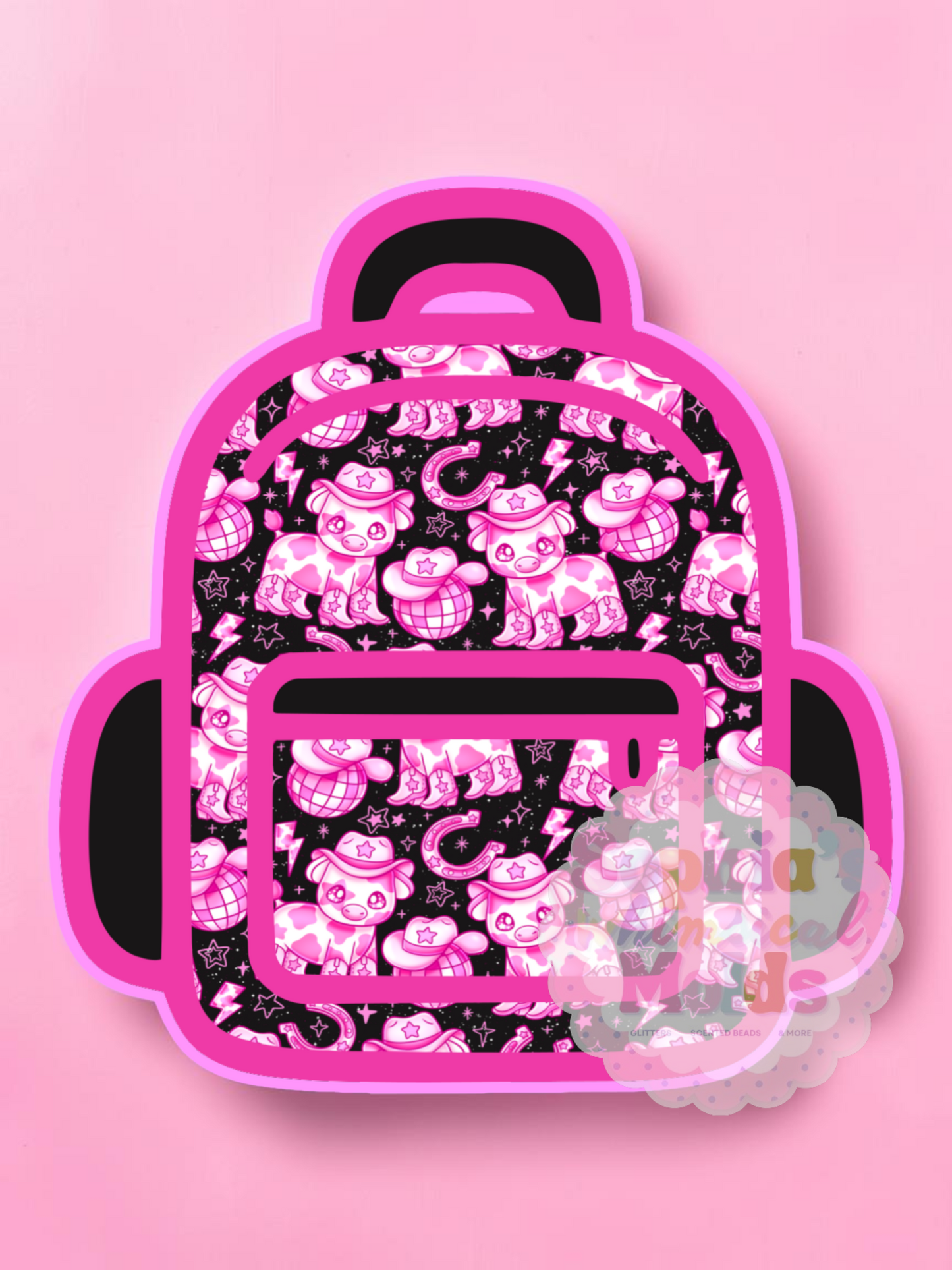 Backpack - Cardstock Inserts for Silicone Mold