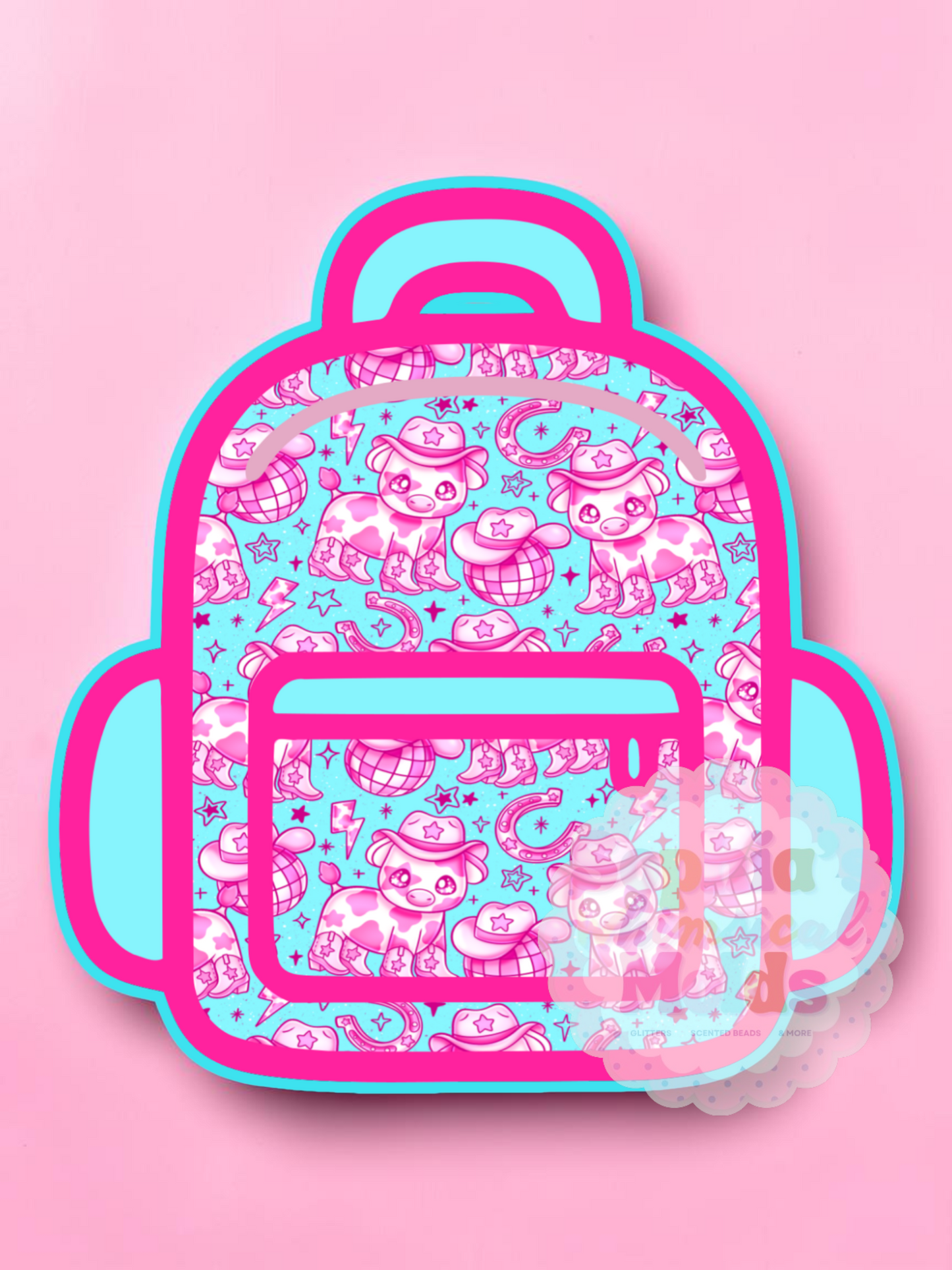 Backpack - Cardstock Inserts for Silicone Mold