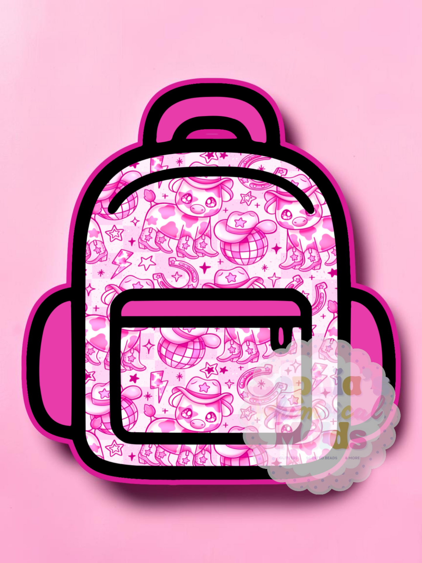 Backpack - Cardstock Inserts for Silicone Mold