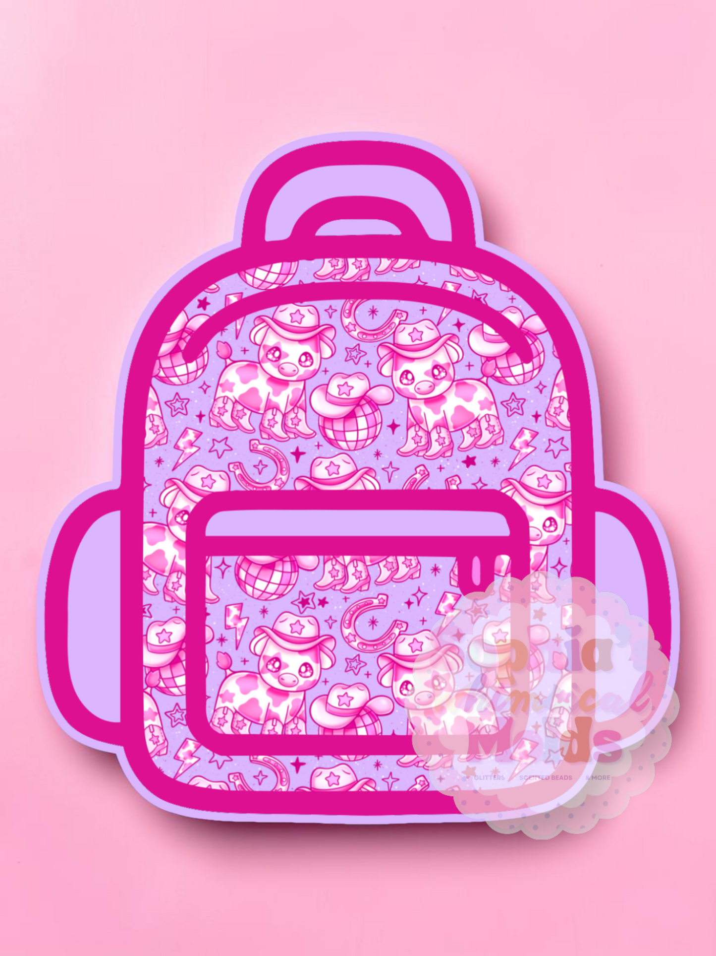 Backpack - Cardstock Inserts for Silicone Mold