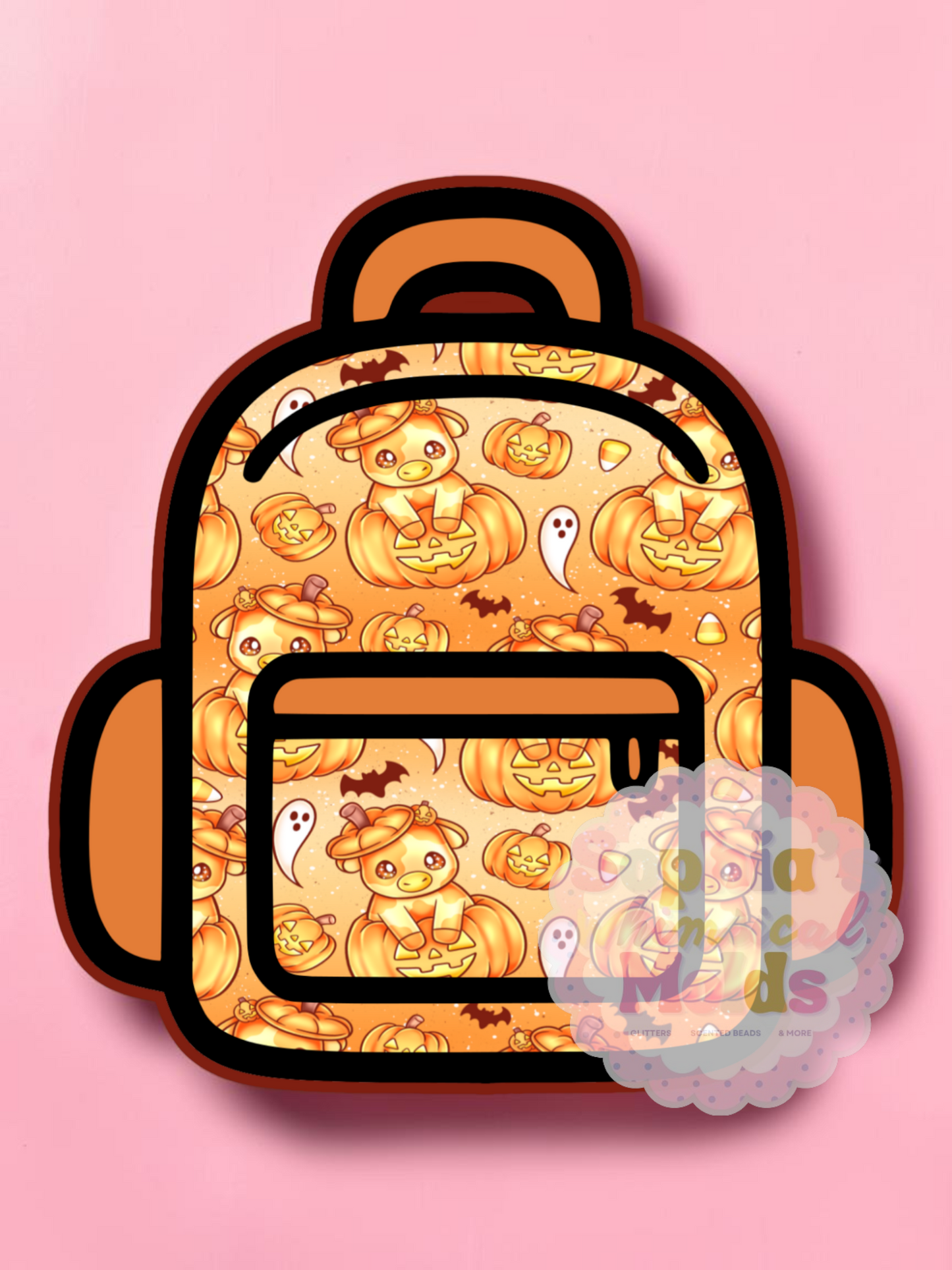 Backpack - Cardstock Inserts for Silicone Mold