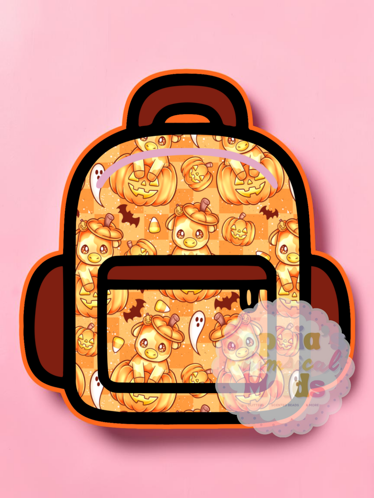 Backpack - Cardstock Inserts for Silicone Mold