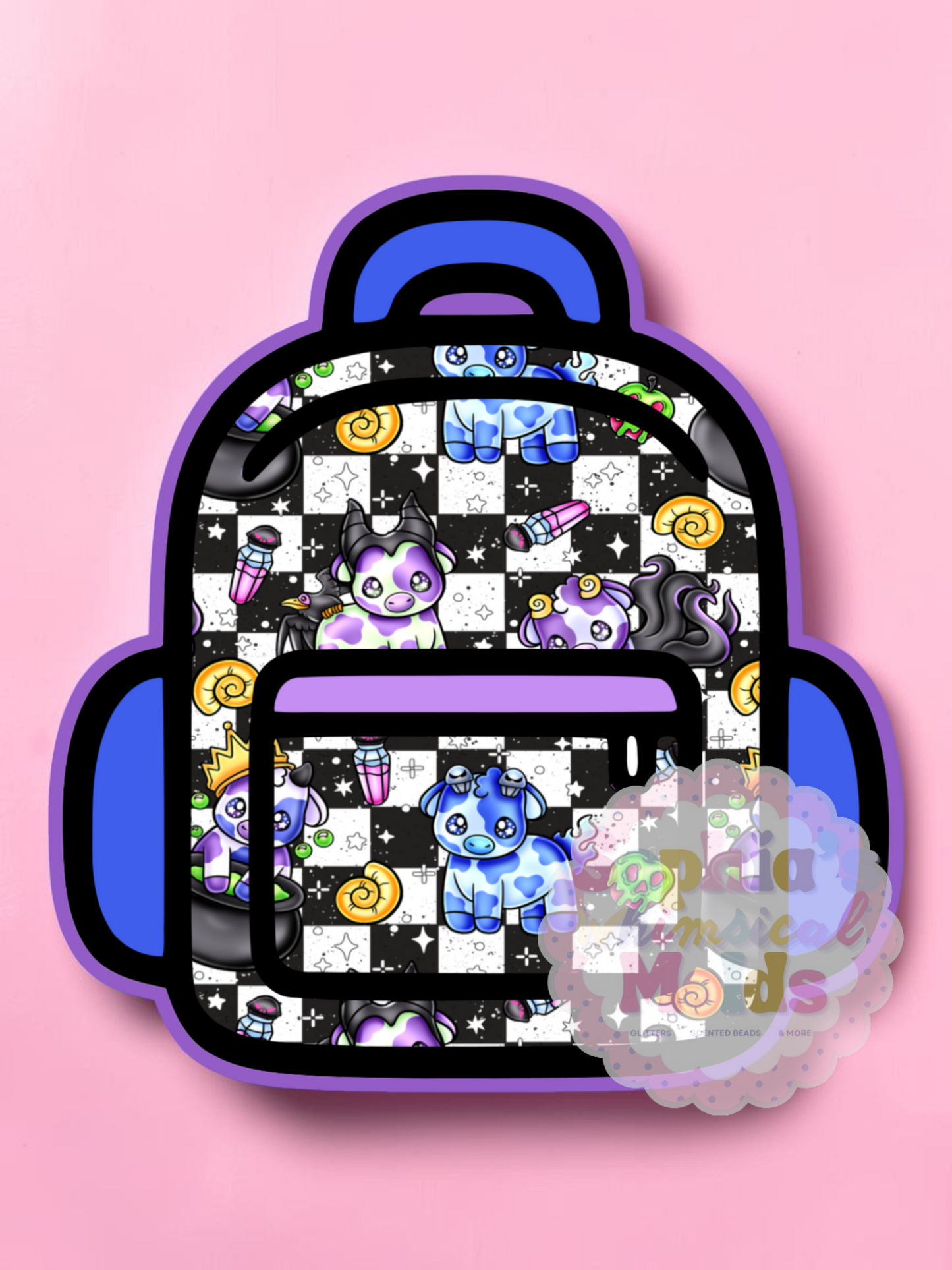 Backpack - Cardstock Inserts for Silicone Mold