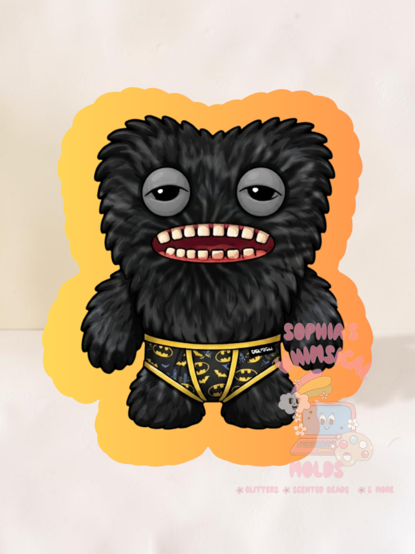 Fuzzy Fuggler - Cardstock Inserts for Silicone Mold